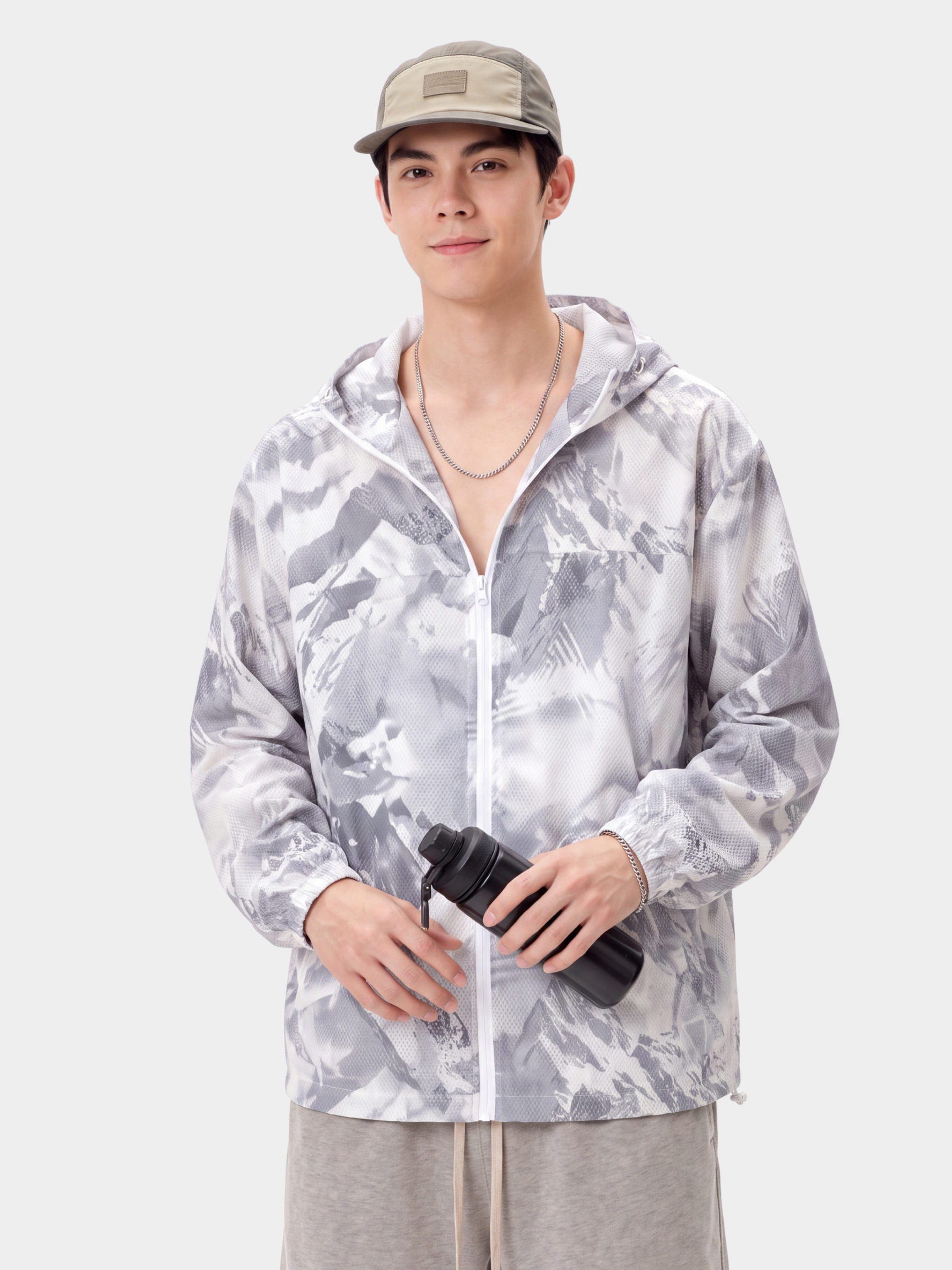 RayVeil - Men's UPF 100+ Lightweight Cooling Sun Protection Jacket