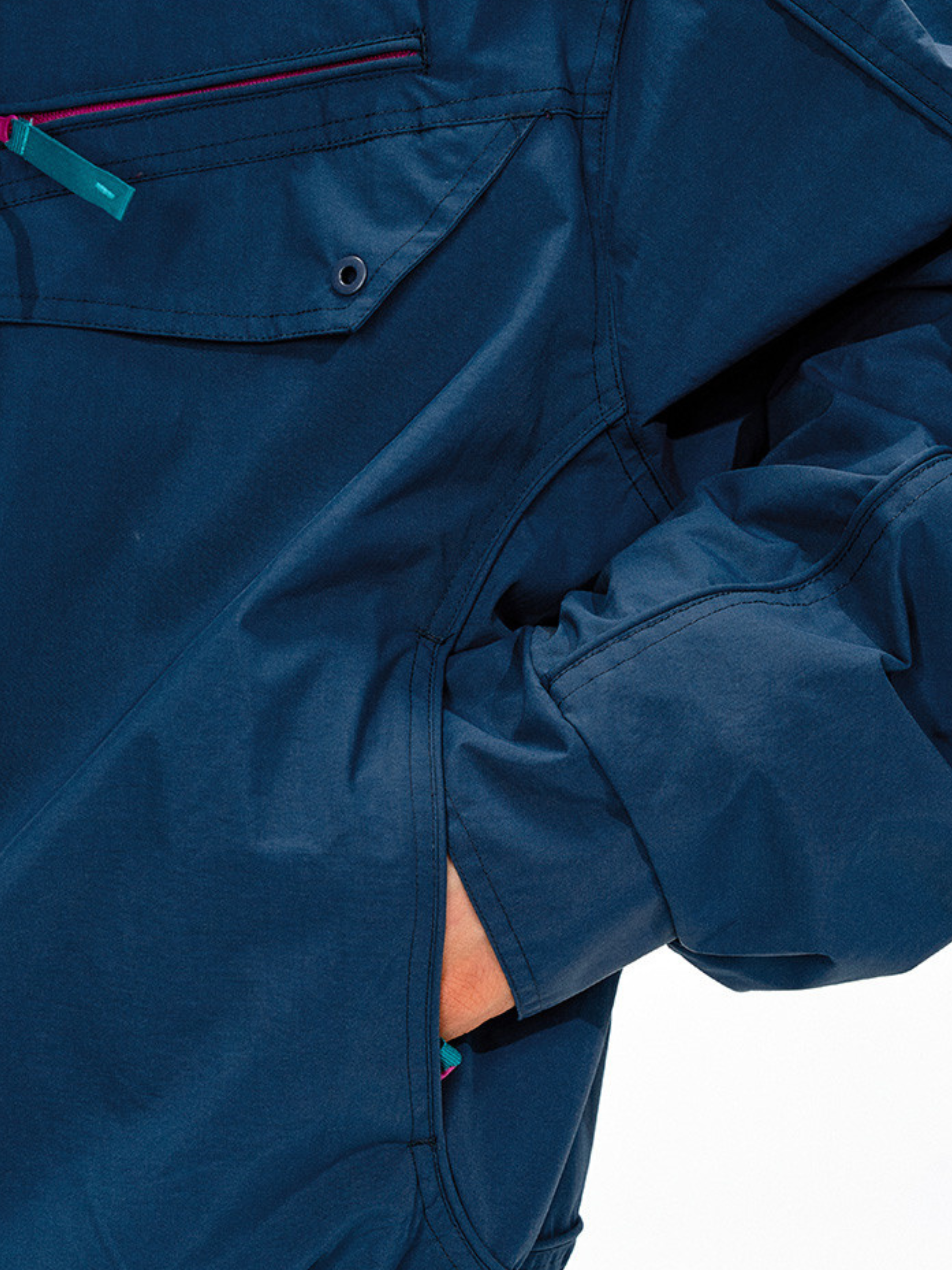 Driftcrest - Men's Colorblock Waterproof Windbreaker Jacket