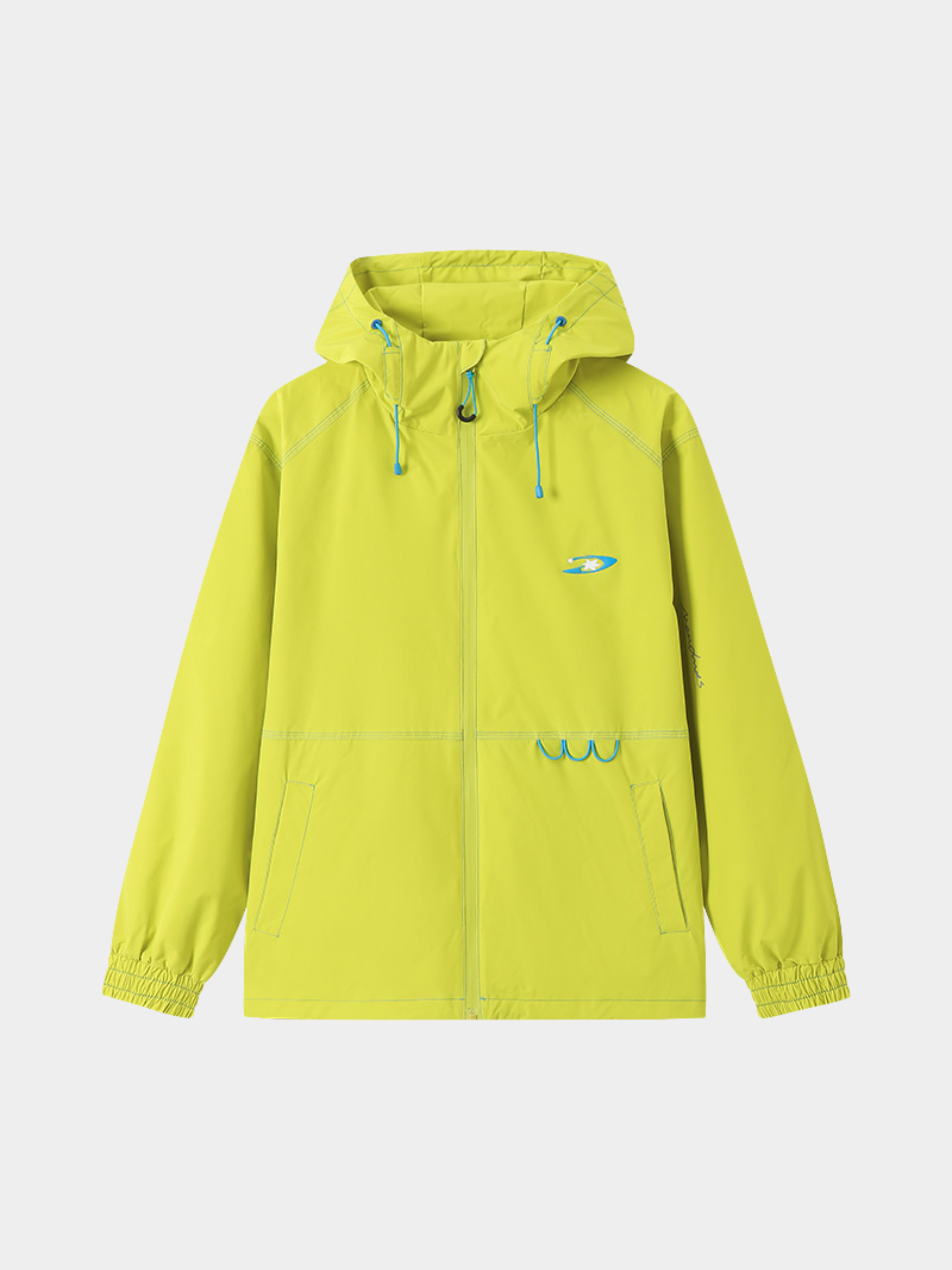 EchoDeck - Teflon® Triple-Defense Colorblock Drawstring Jacket