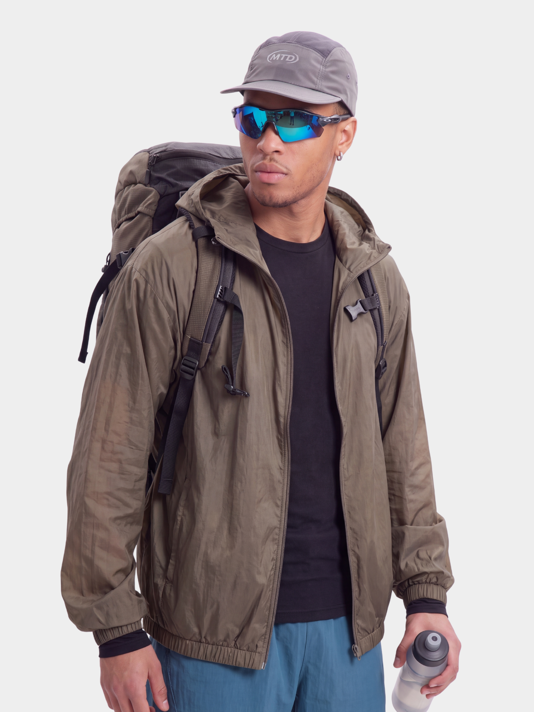 StainOff - Men's UPF 50+ Teflon™ Hooded Sun Protection Jacket