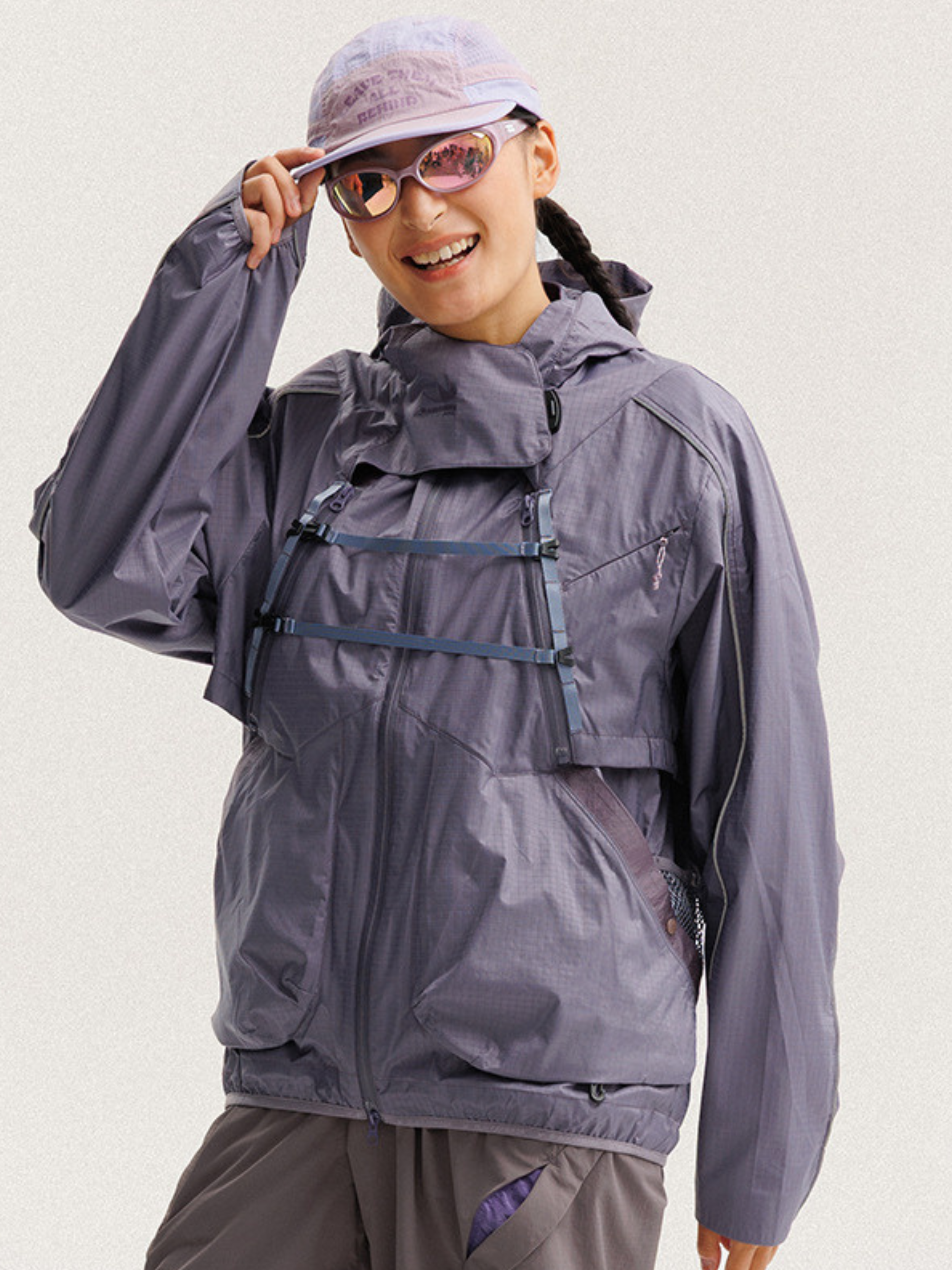 GT ONE - Unisex Water-Repellent Detachable Shell Jacket