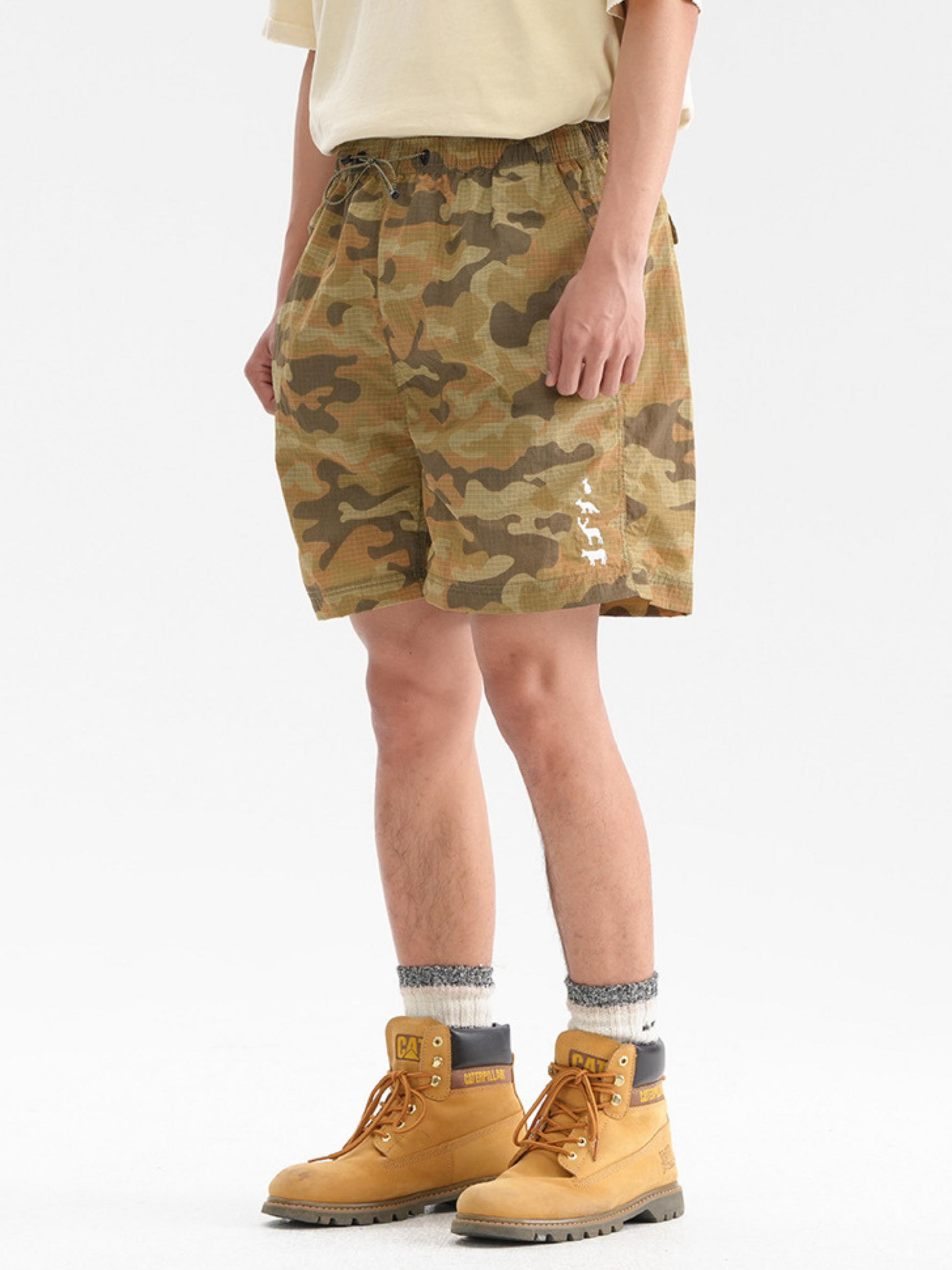 BaseBox - Men's Waterproof Breathable Camouflage Shorts GONGGAR SPORTS