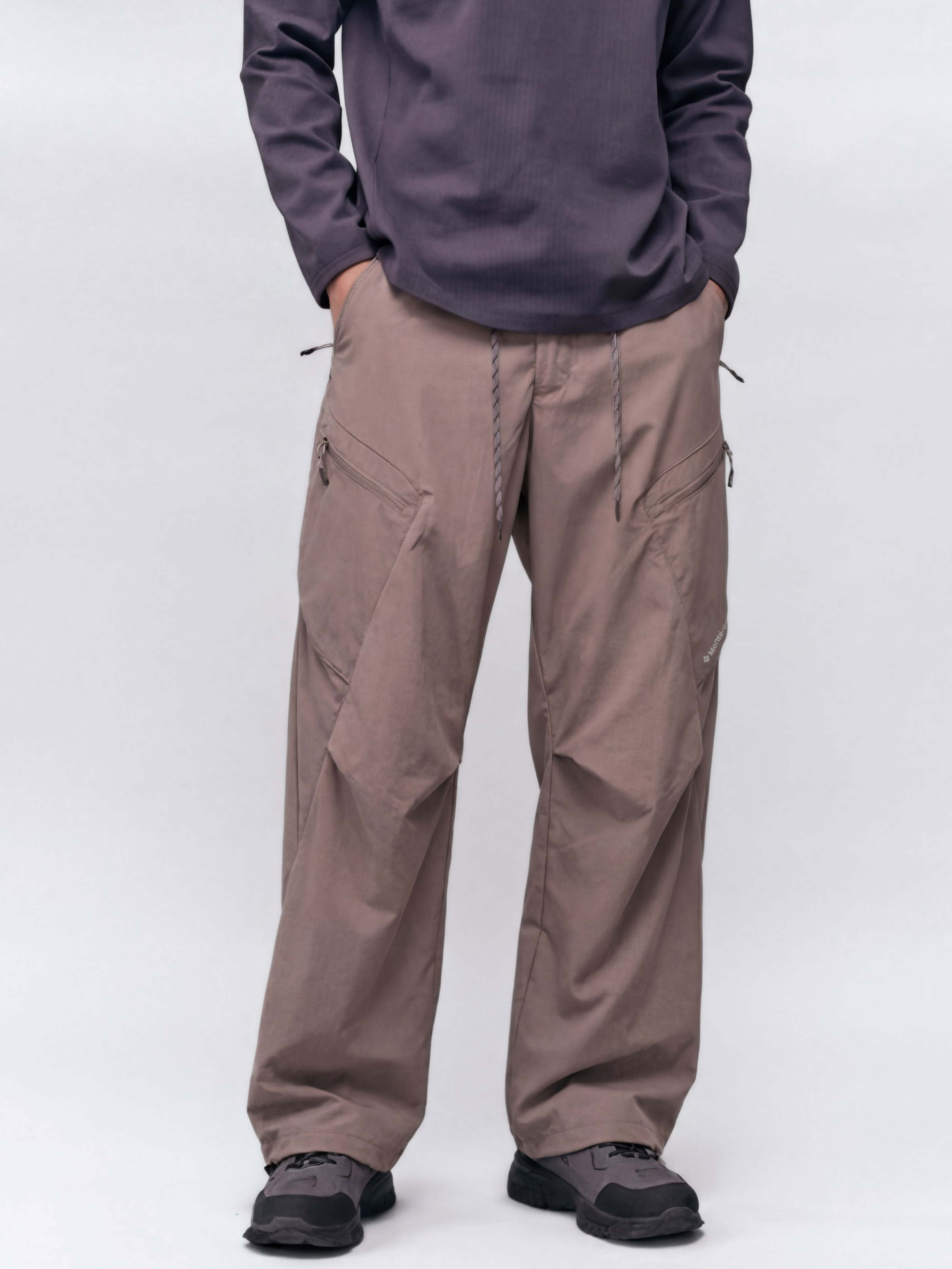 Emberfire - Unisex Water-Repellent Multi-Pocket Drawstring Utility Pants