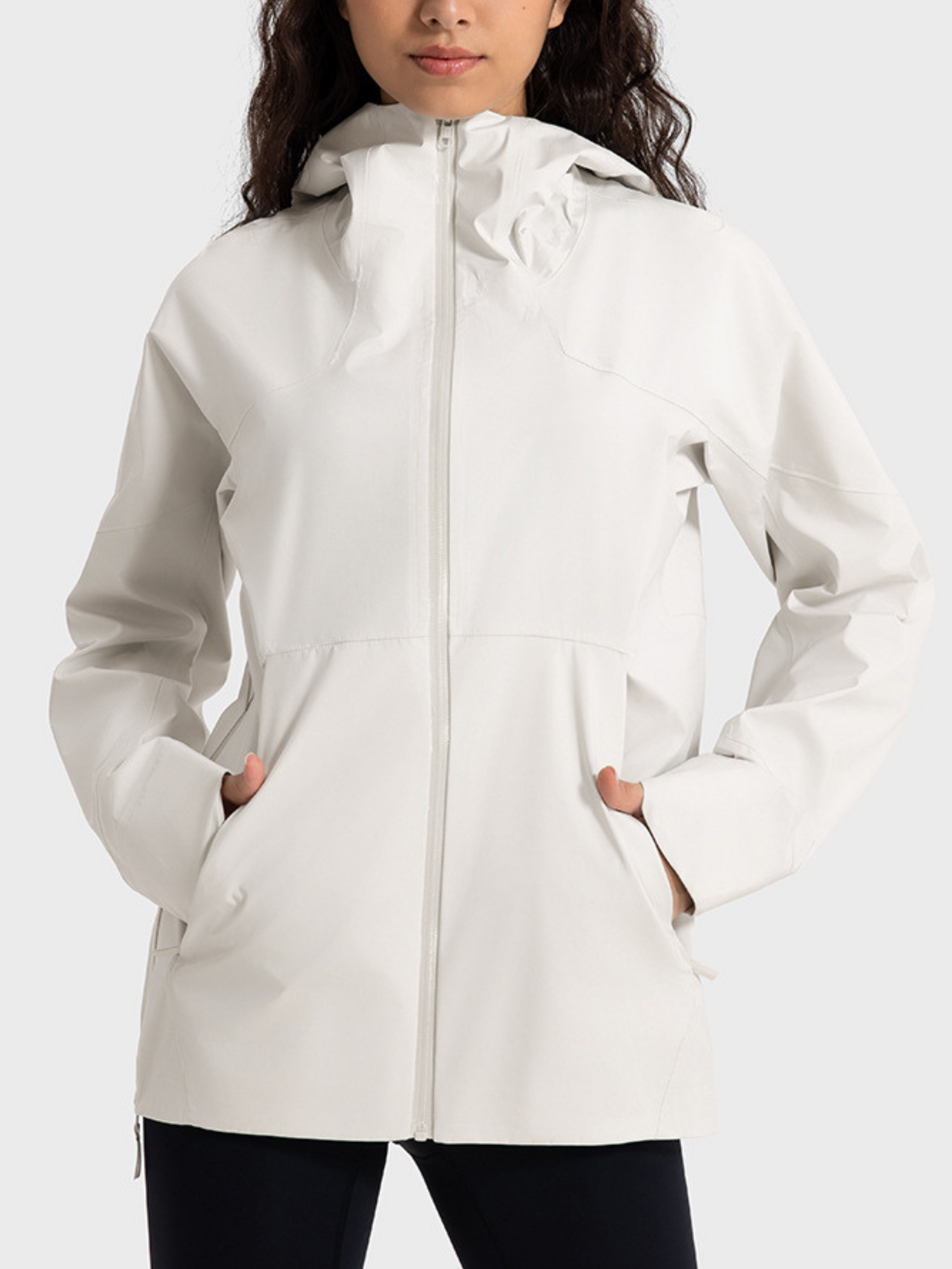 MesaNest - Women's Waterproof Windproof Stain-Resistant Hooded Shell Jacket GONGGAR SPORTS