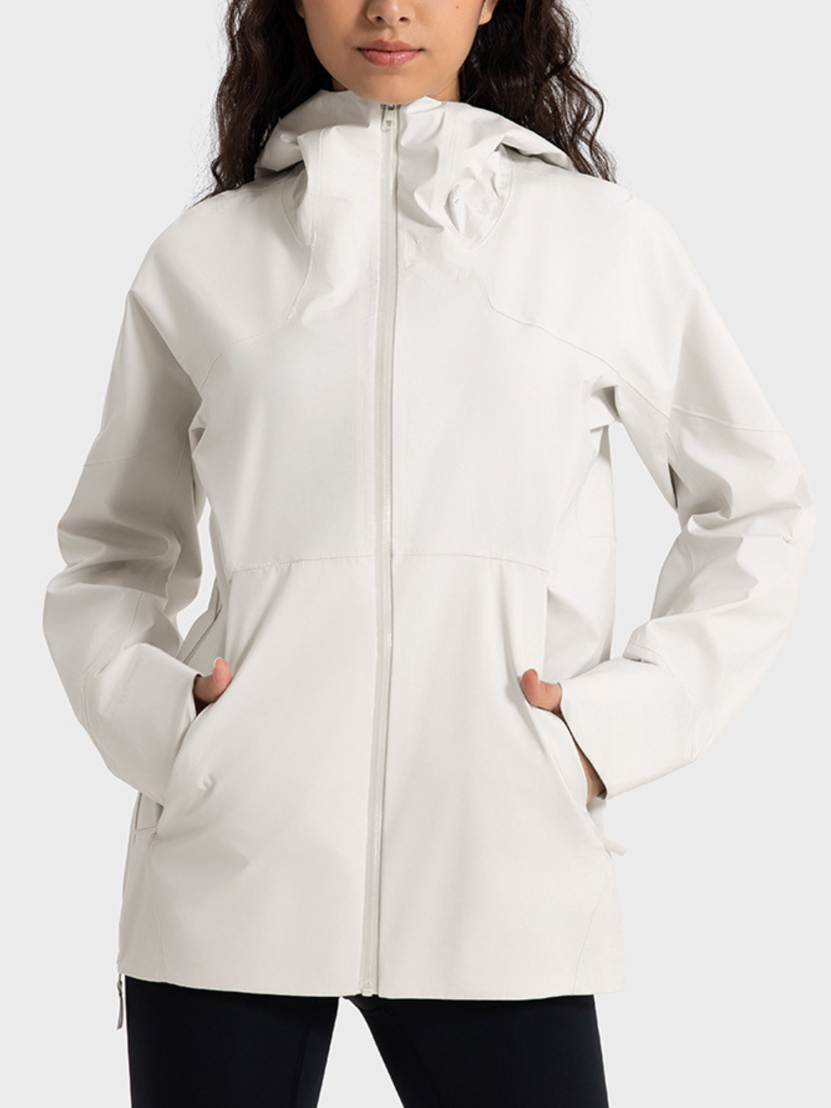 MesaNest - Women's Waterproof Windproof Stain-Resistant Hooded Shell Jacket GONGGAR SPORTS