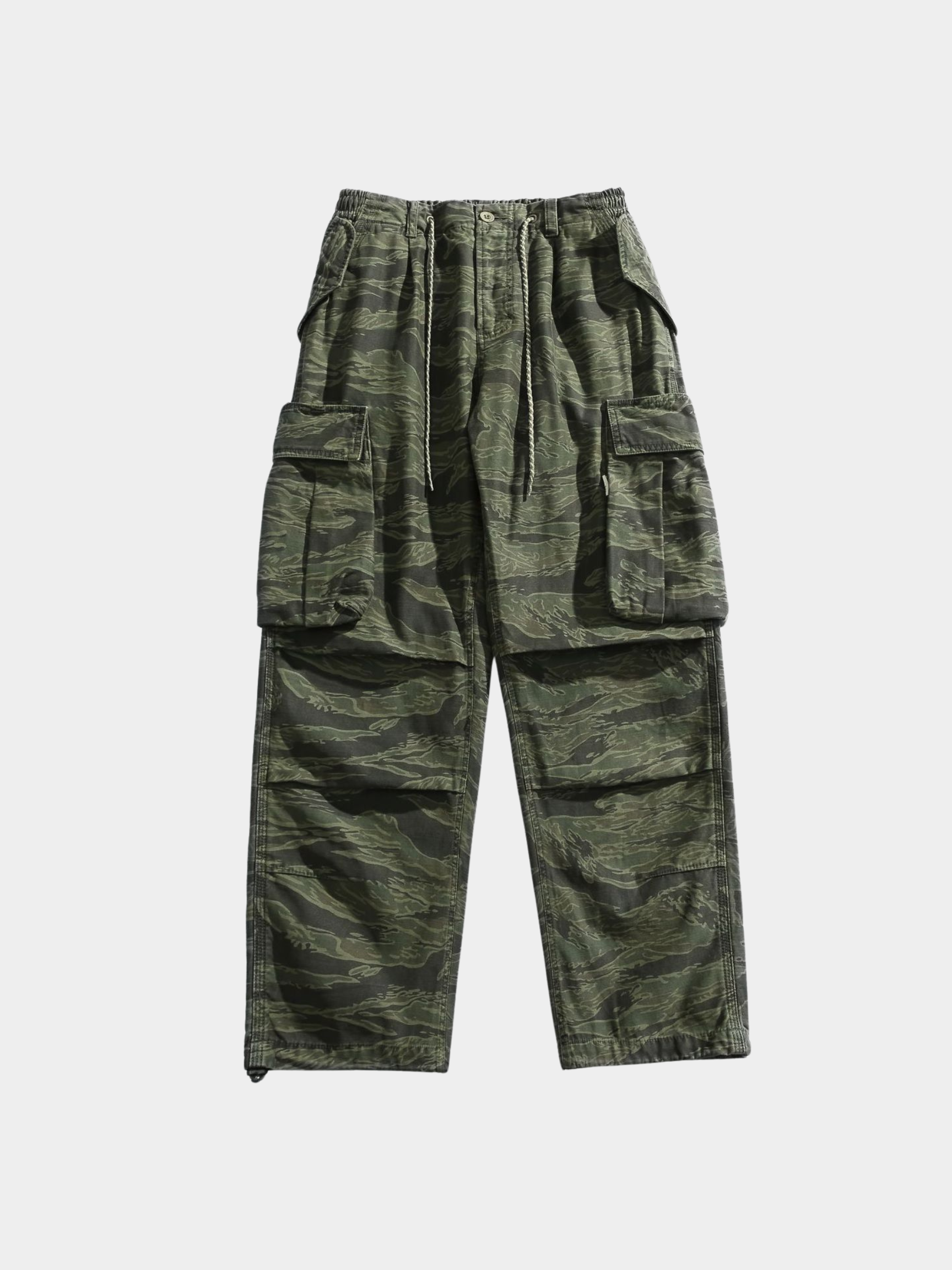 GripGlove - Men's Relaxed Fit Camo Cargo Pants GONGGAR SPORTS