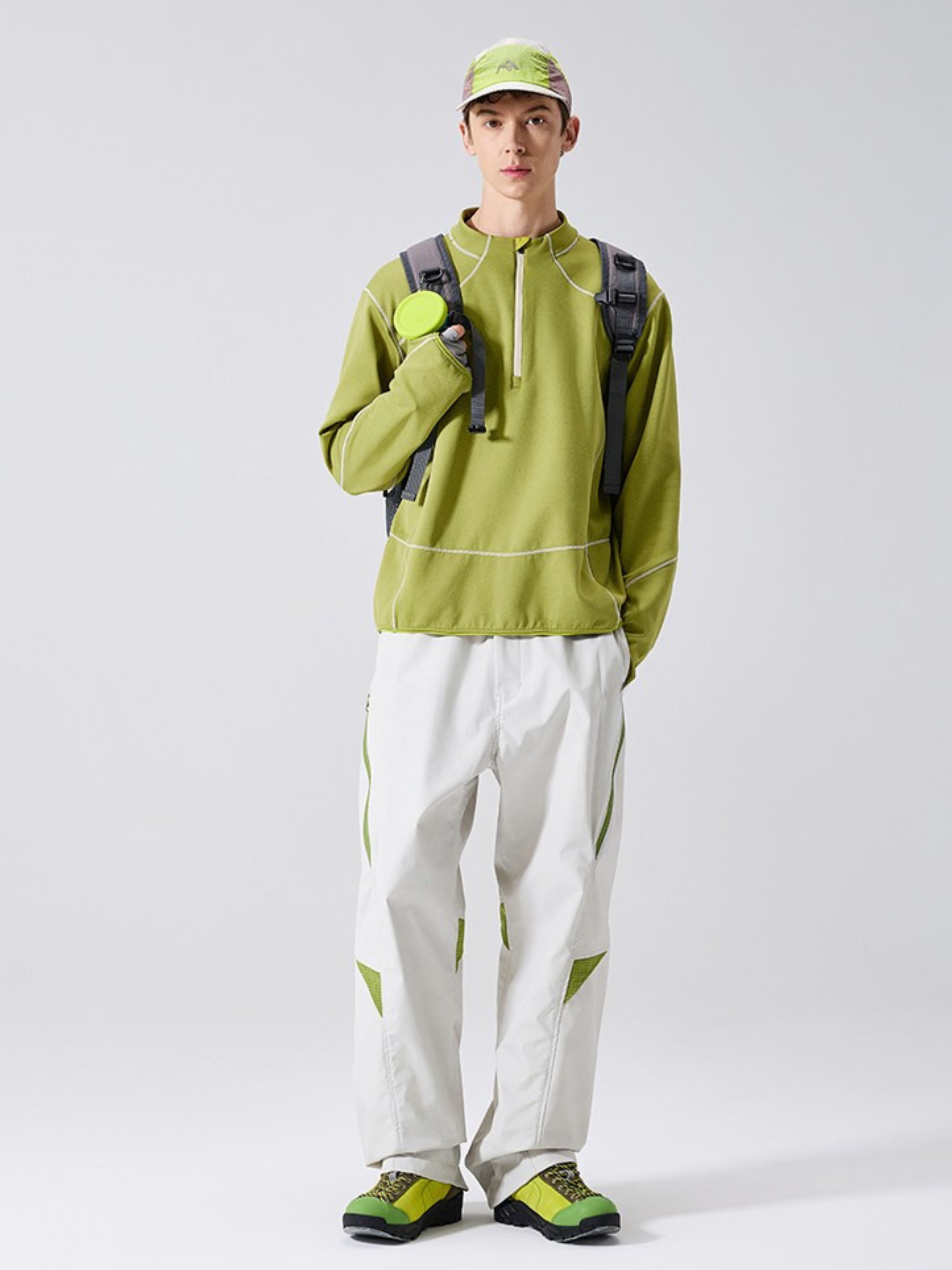 GorgePeak - Antistatic Moisture-Wicking Contrast Long Sleeve