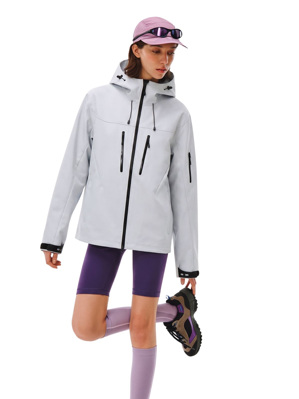AshVault - Unisex 5,000mm Waterproof Windproof Seam-Sealed Shell Jacket