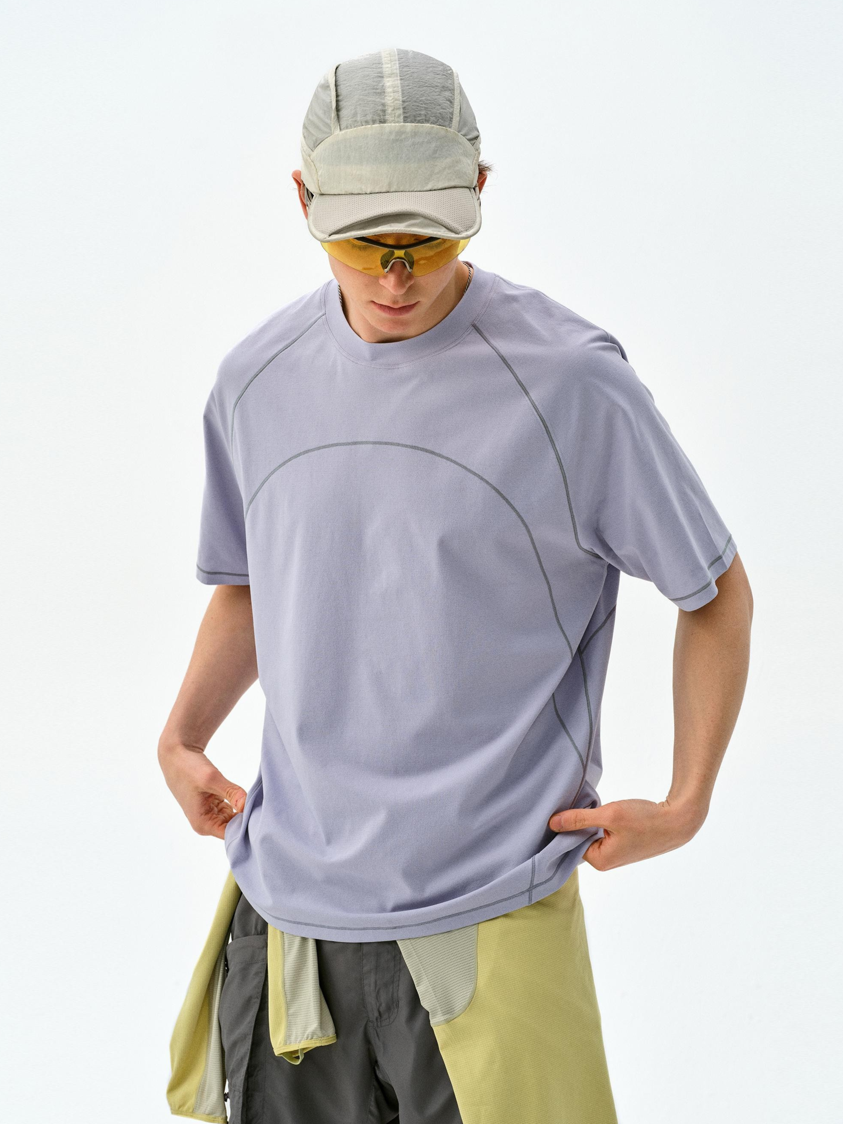 Emberreach - UPF50+ Moisture-Wicking Antibacterial Crewneck T-Shirt