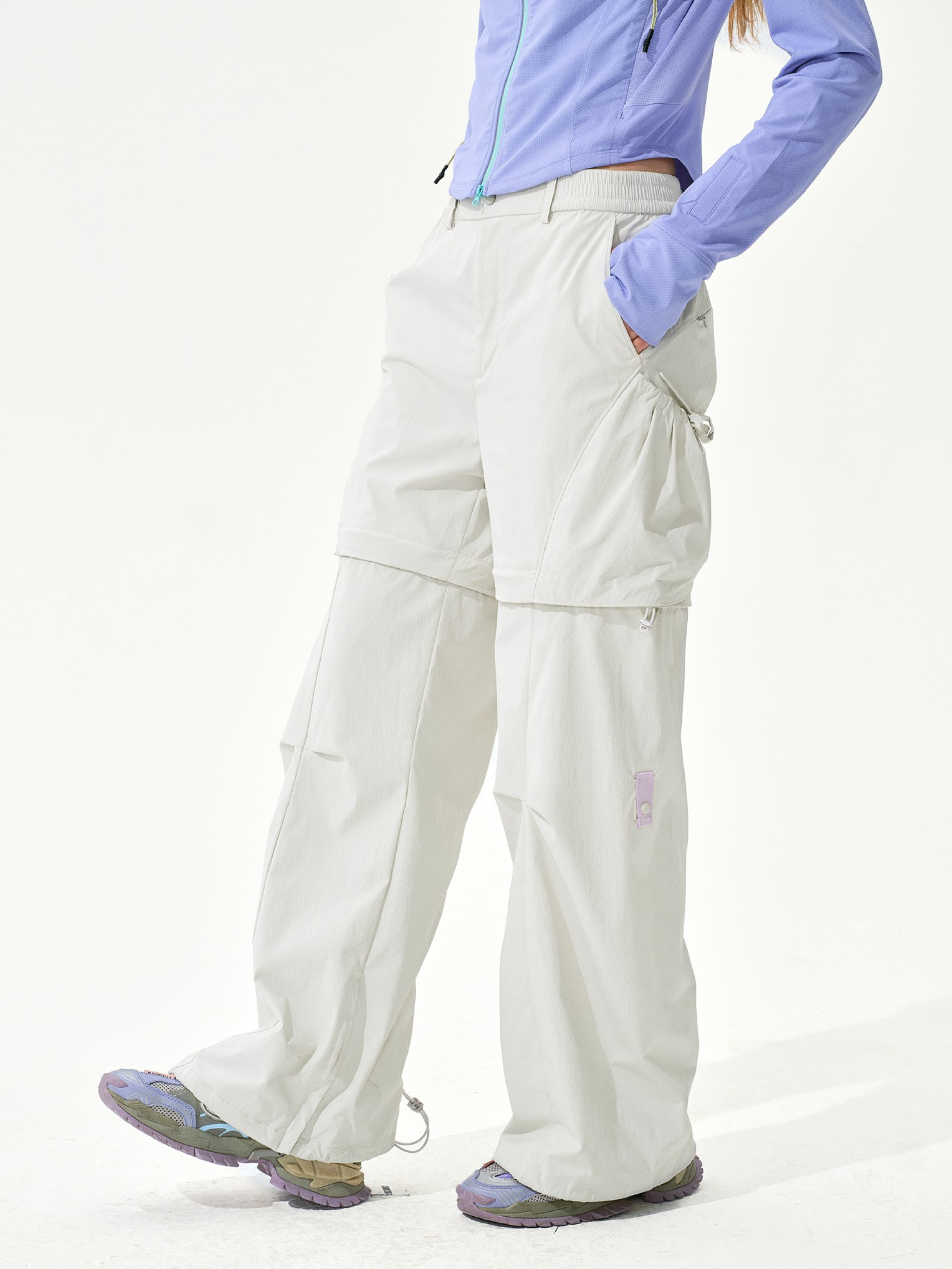 Aquafield - Women’s Scotchgard moisture-wicking detachable long shorts