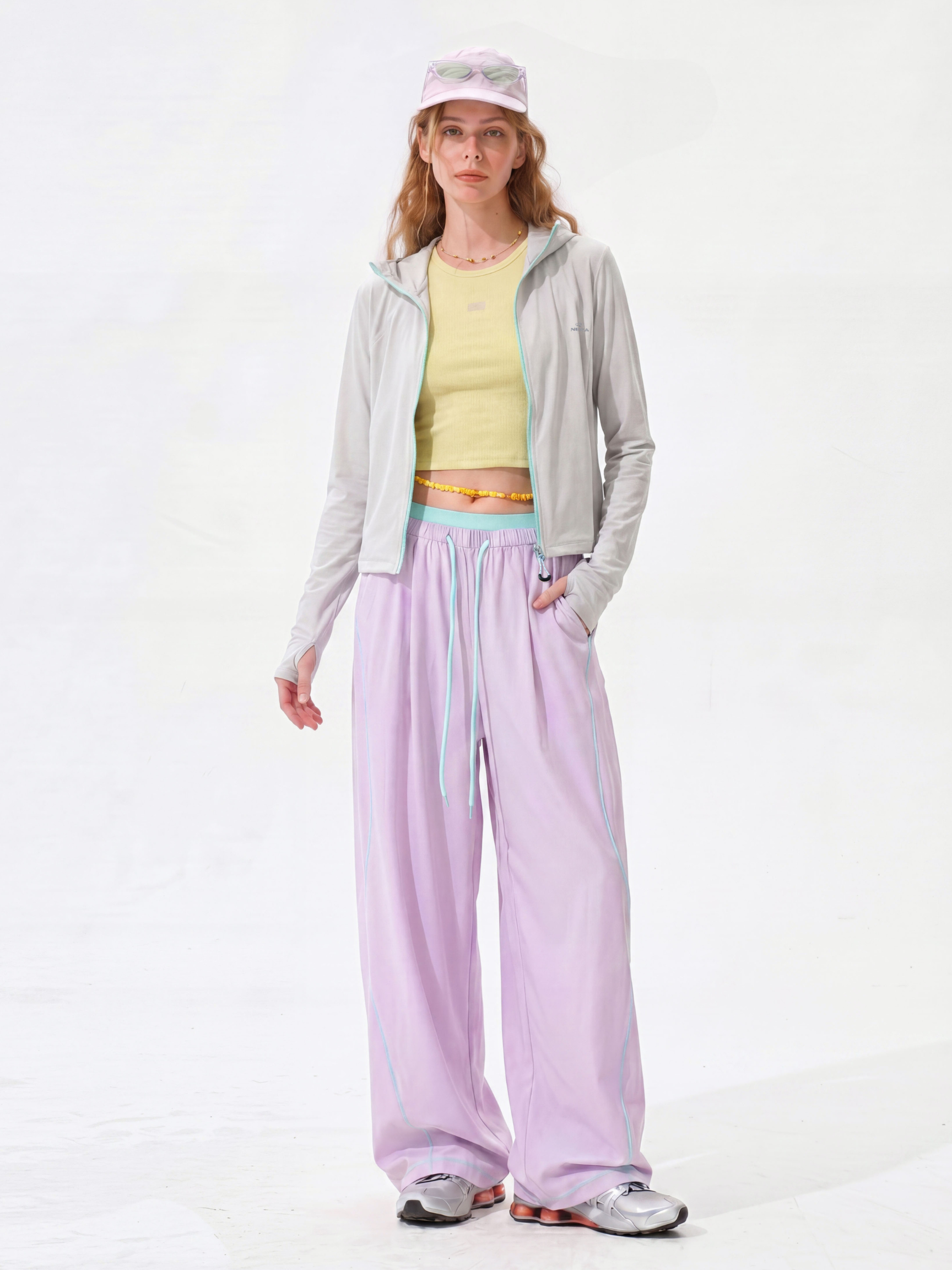 DeepRest - Women's UPF50+ Cropped Quick-Dry Sun Protection Jacket