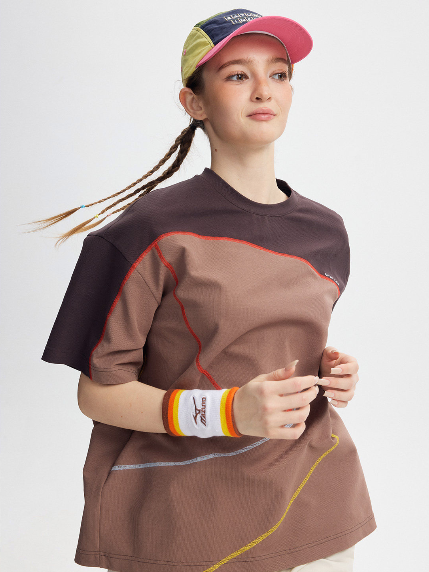 SwiftMove - Women's Quick-Dry Contrast Panel Performance T-Shirt