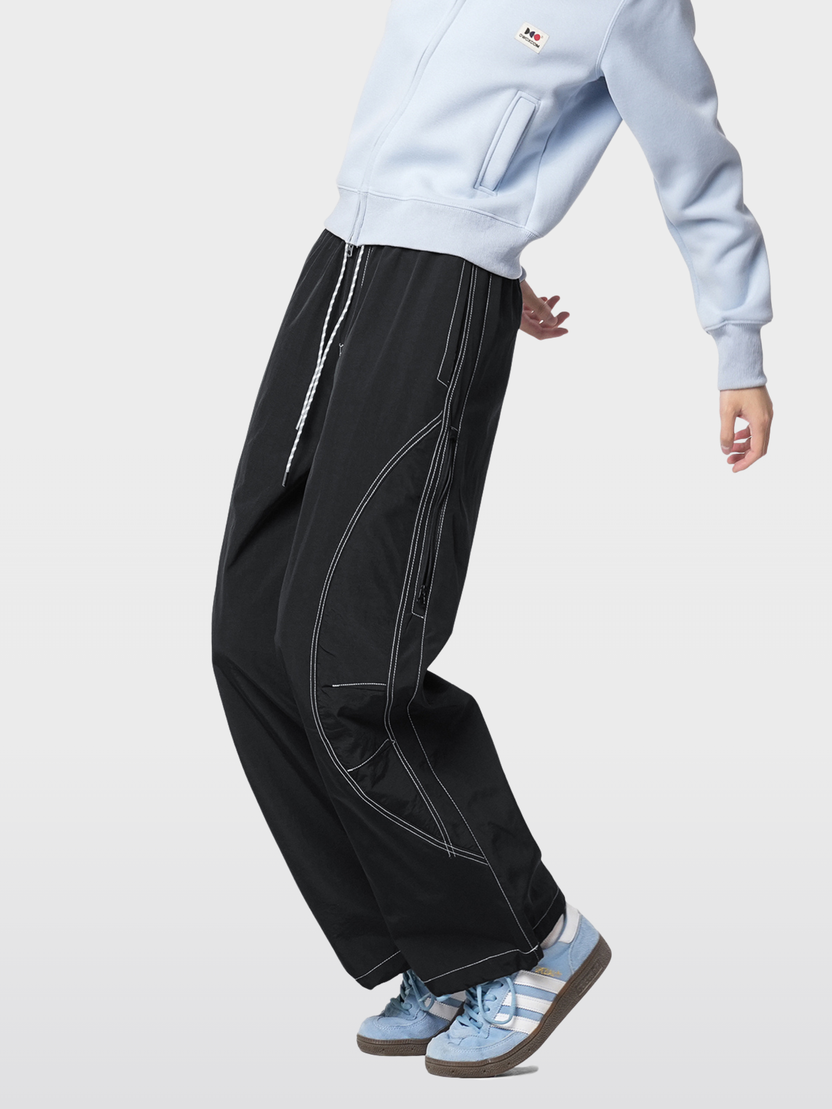Stormpeak - Unisex Wide-Leg Casual Straight Pants
