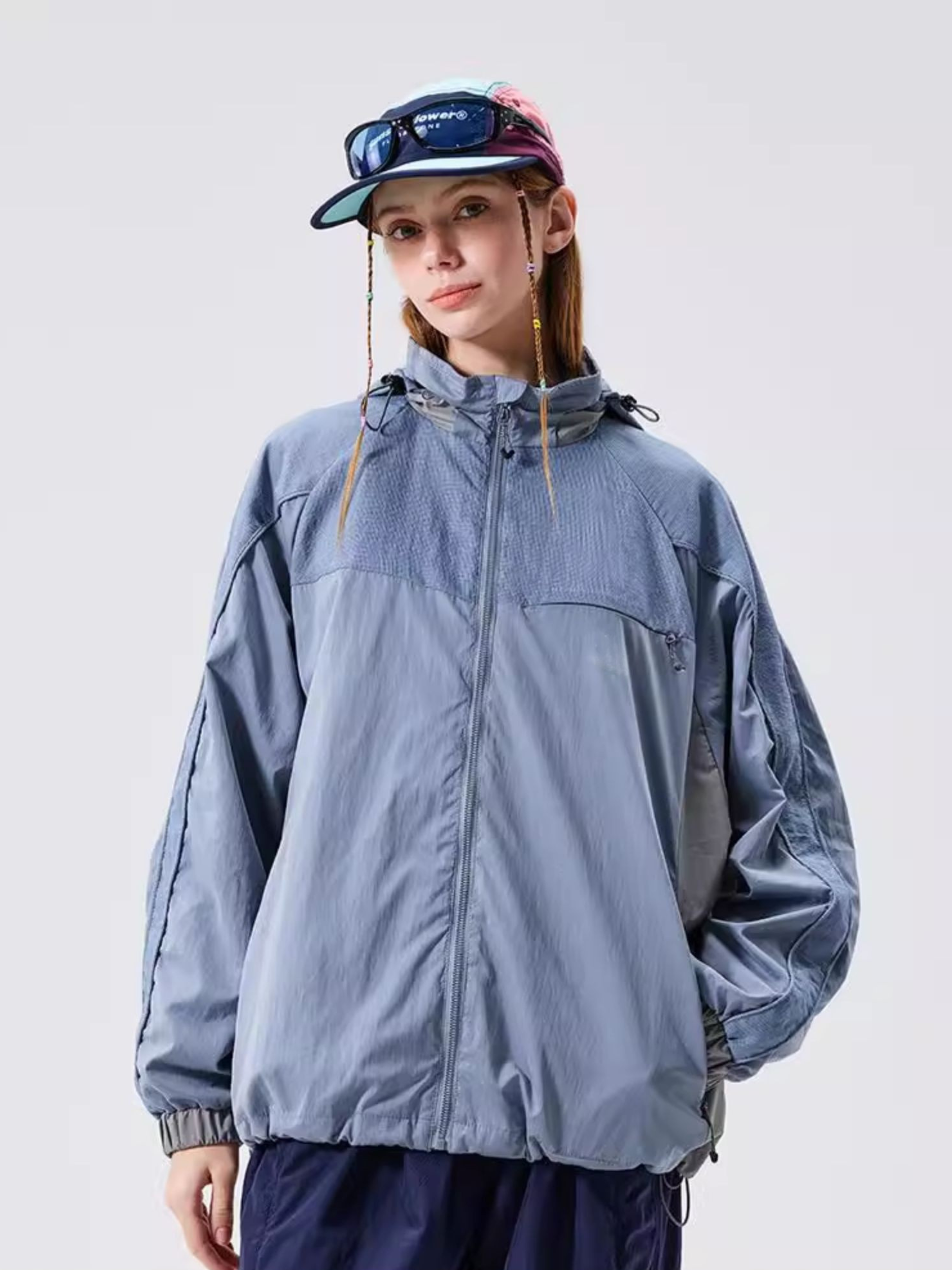 Trailmark - Colorblock Hooded Windbreaker Jacket