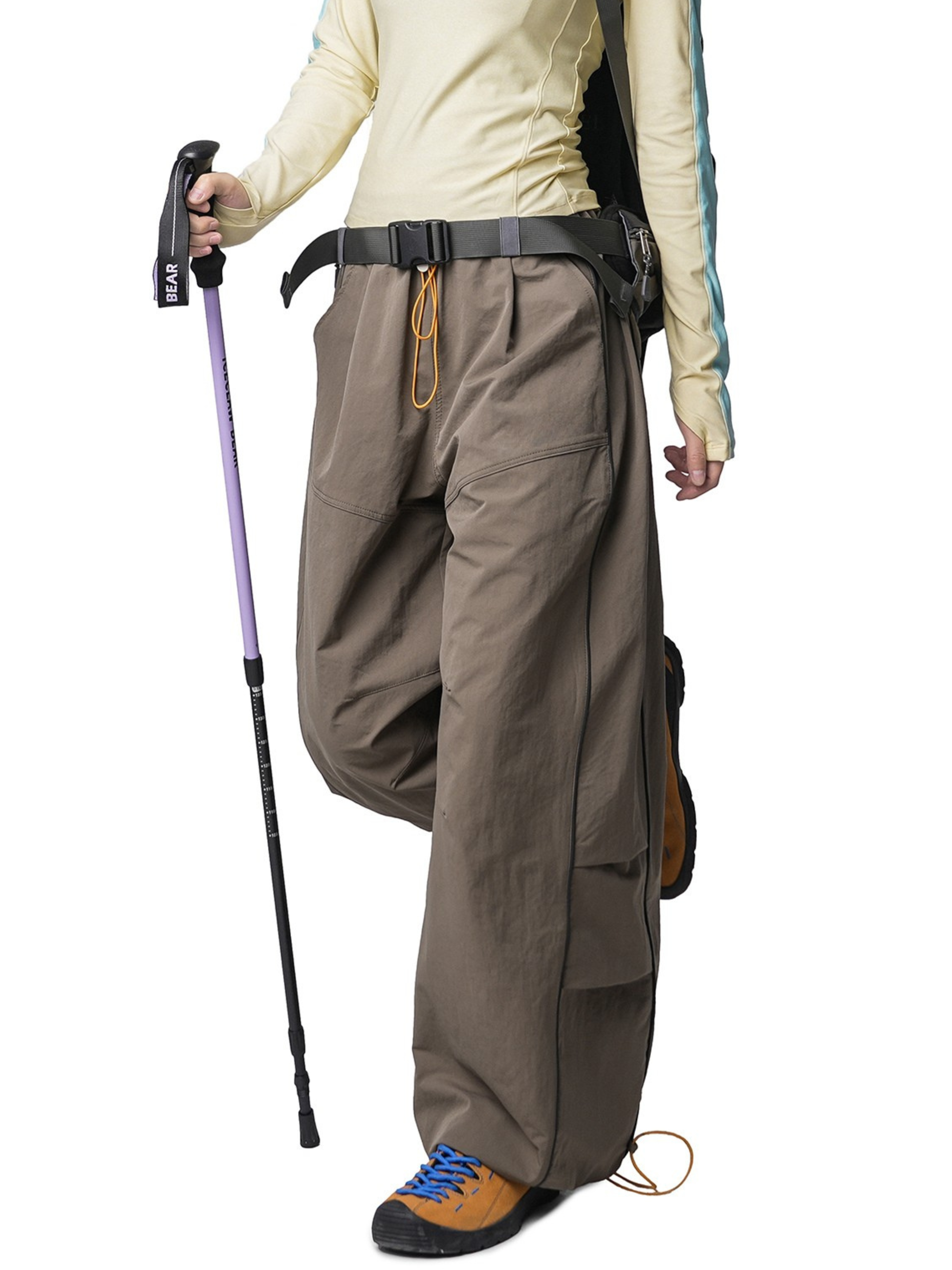 Earthtrail - Women's Straight-Leg Wide Cargo Paratrooper Pants