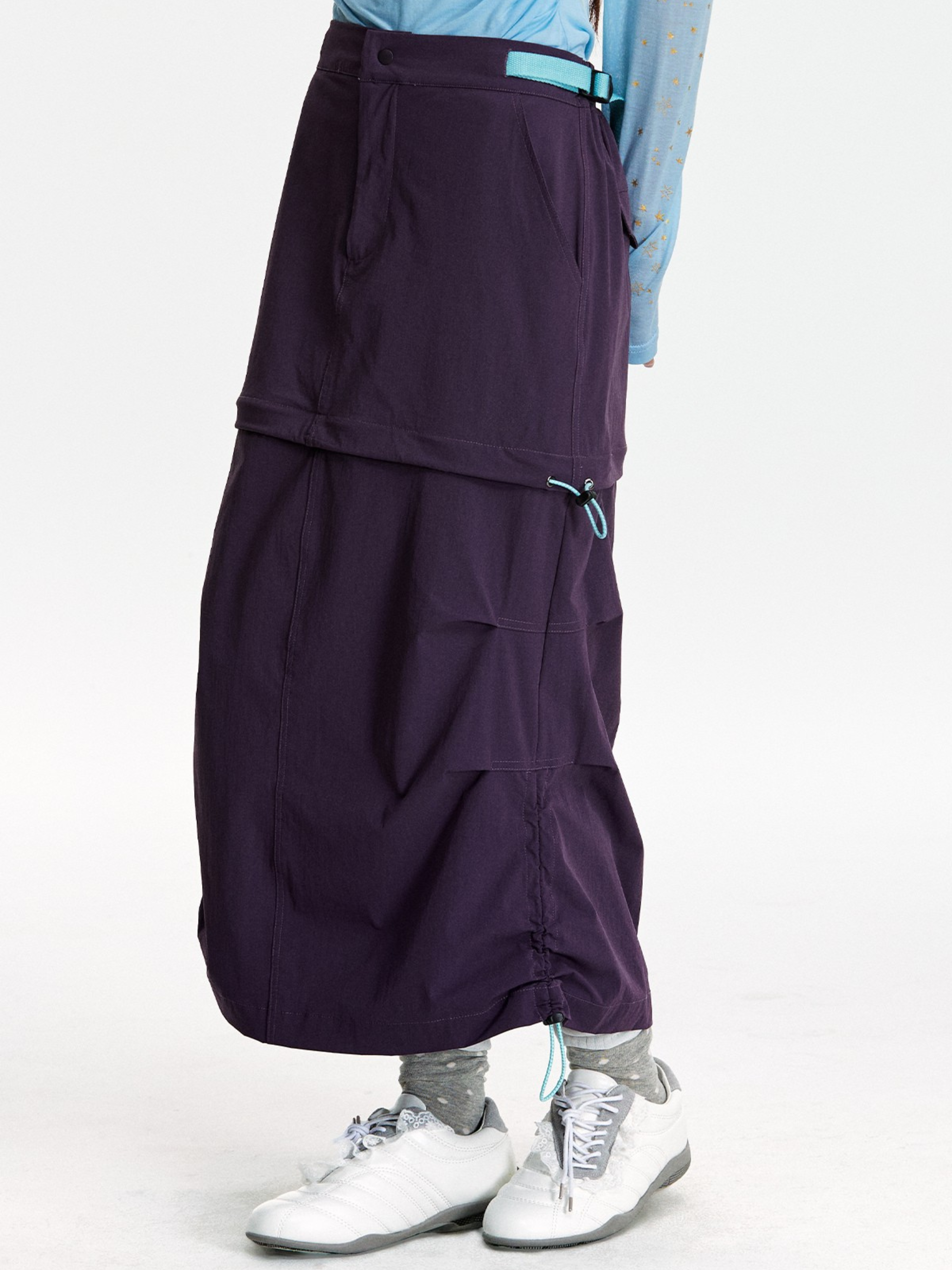 Emberfield - Women's Water-Repellent Detachable-Hem Utility Skirt