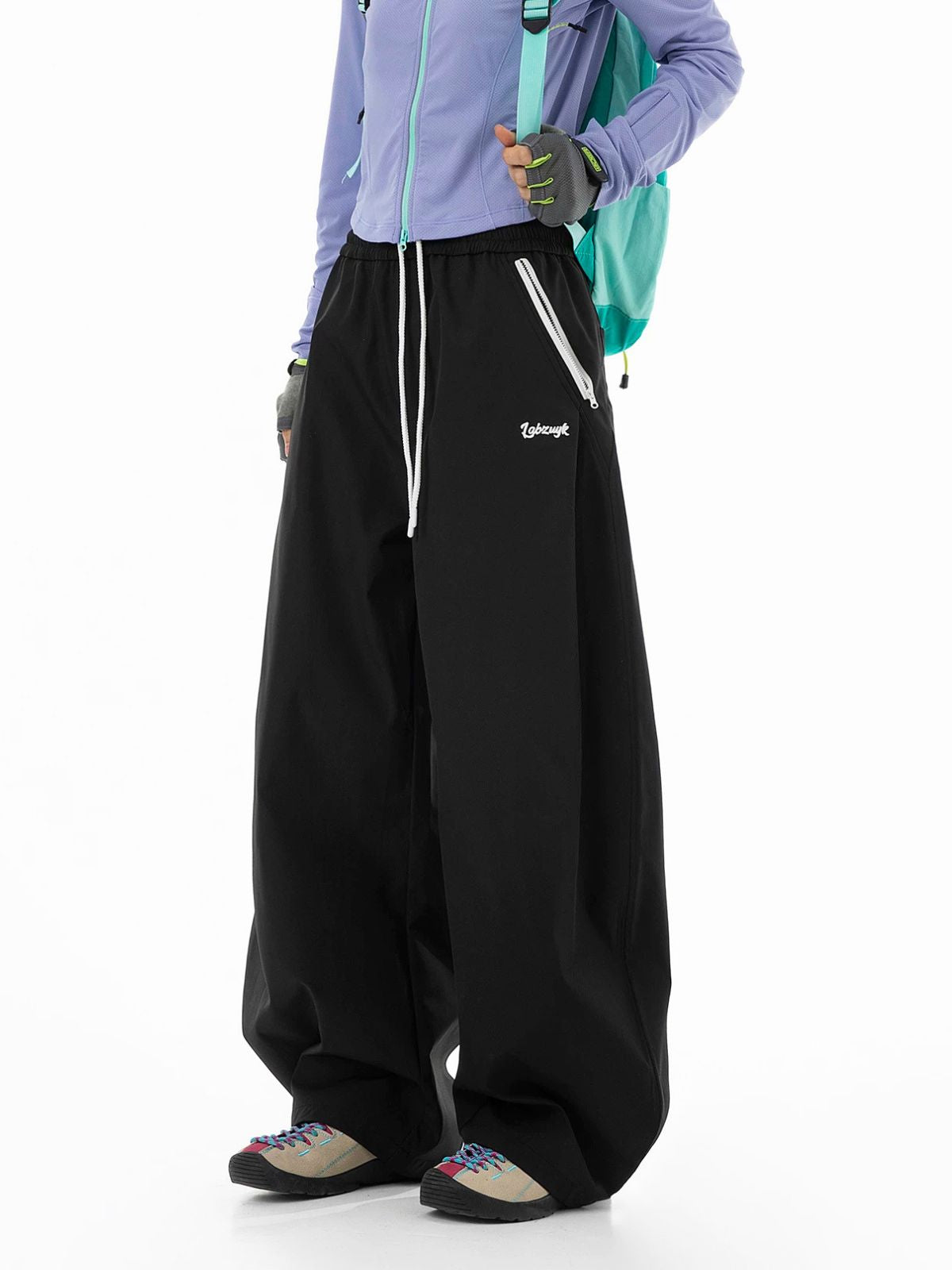 Tidewalk - Relaxed Lightweight Nylon Curved-Leg Lantern Pants