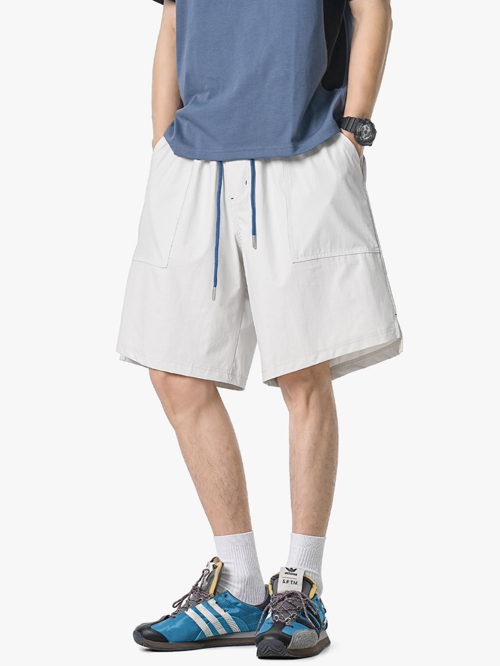 FrostShell - Cooling Breathable Wide-Leg Shorts