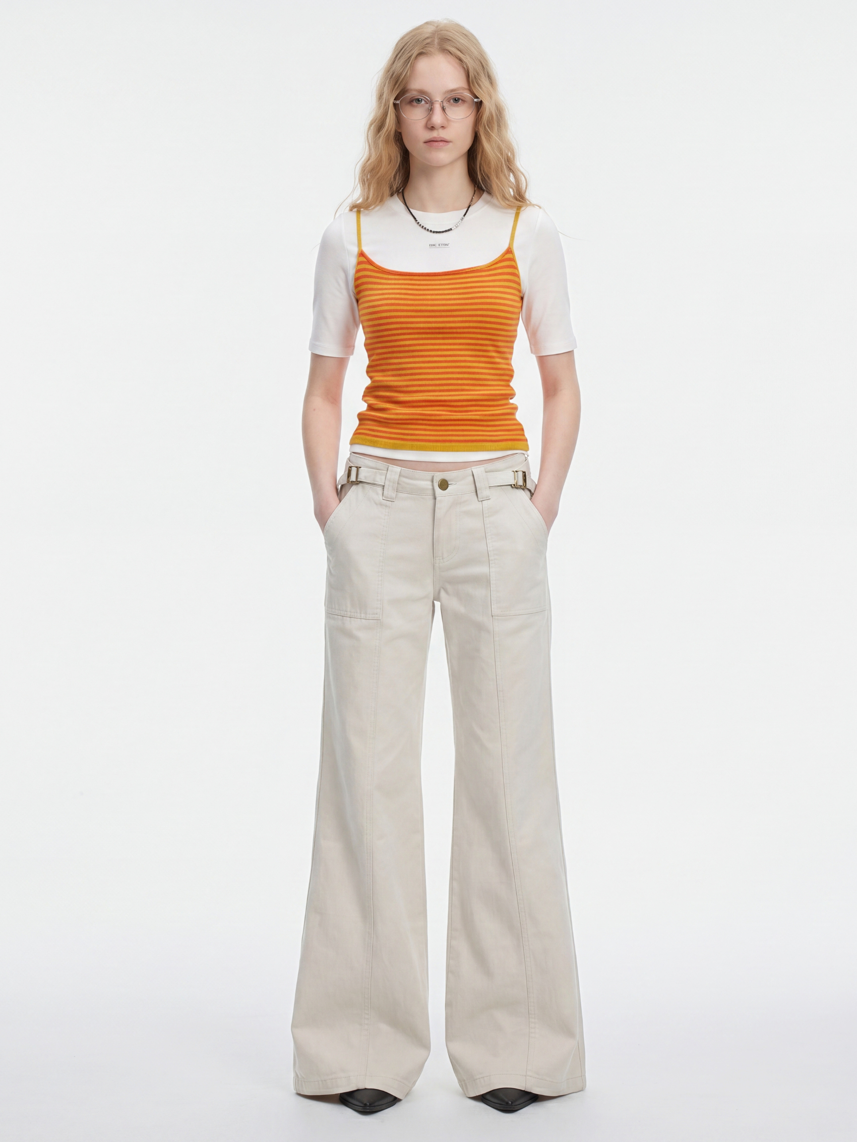 MistLull - Women's Low-Rise Flared Denim Jeans