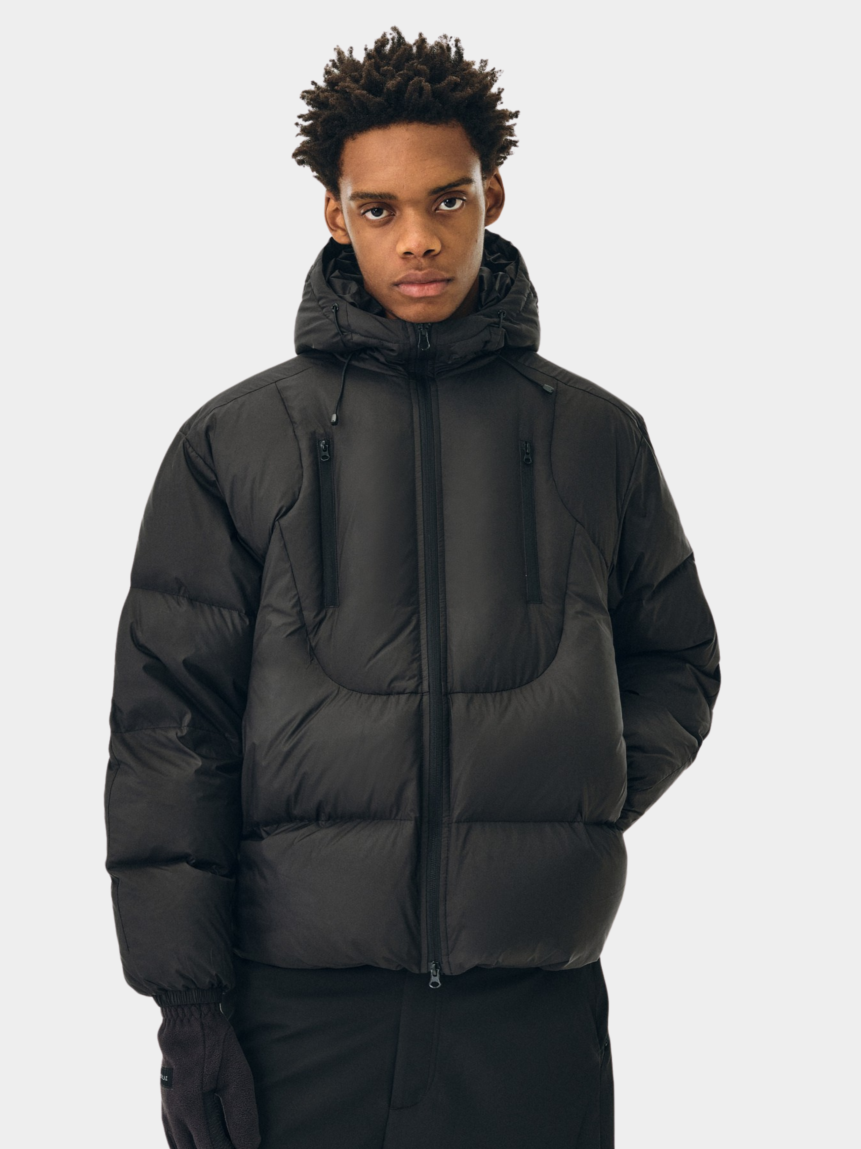 Emberfrost - Unisex 90% White Duck Down Dual-Zip Hooded Jacket