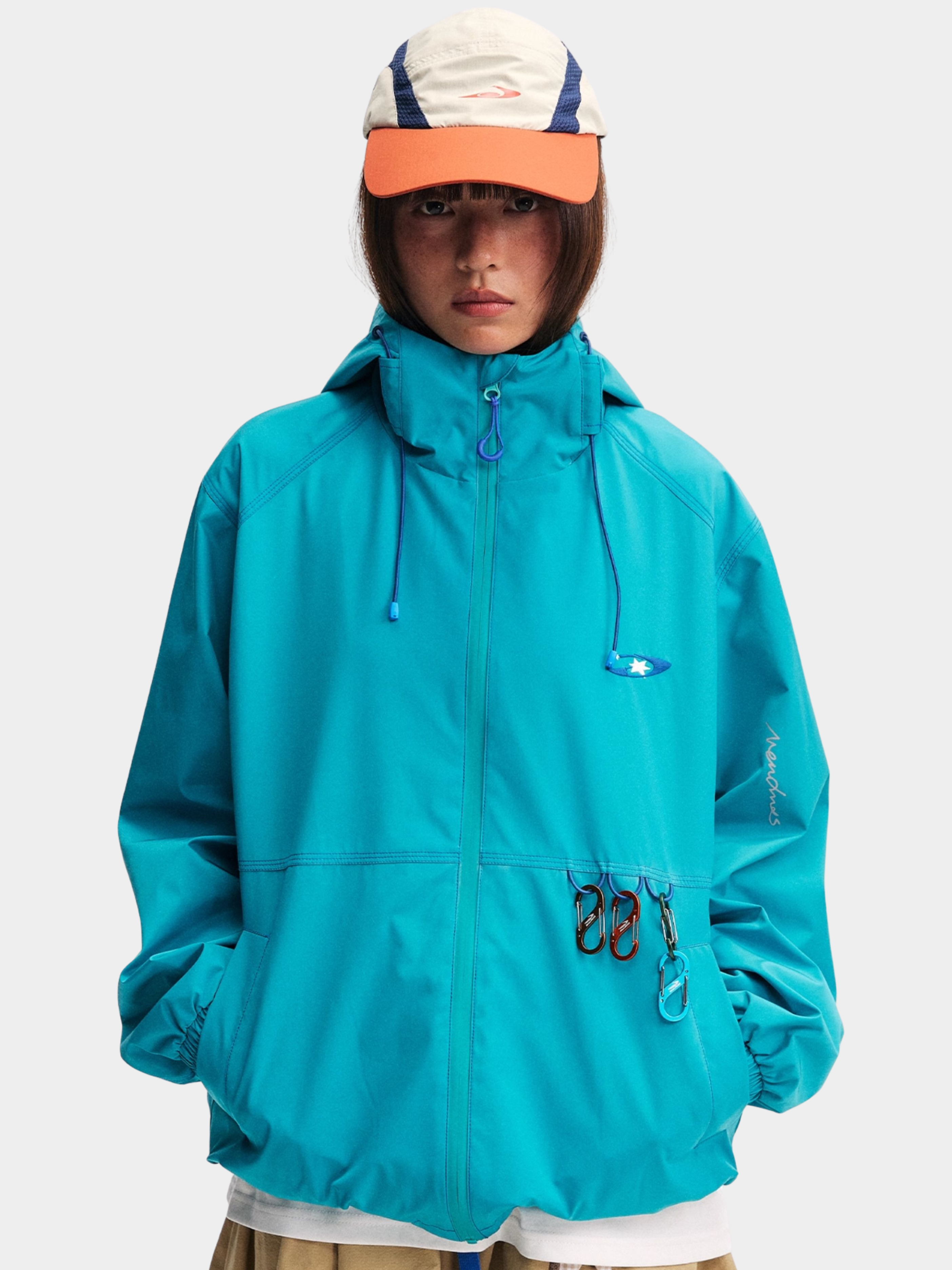 EchoDeck - Teflon® Triple-Defense Colorblock Drawstring Jacket