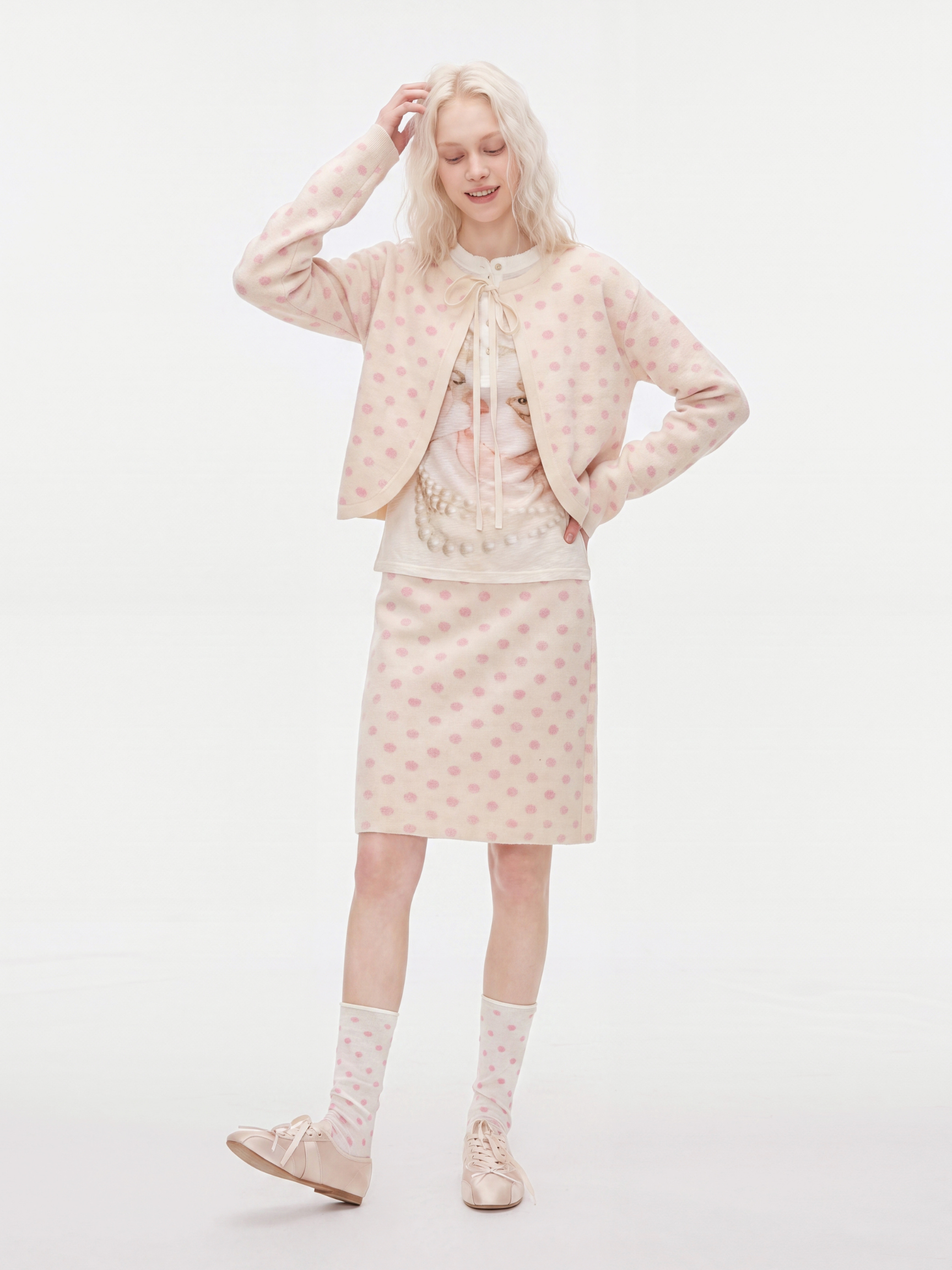 DotPop - Bubble Dot Crew Socks