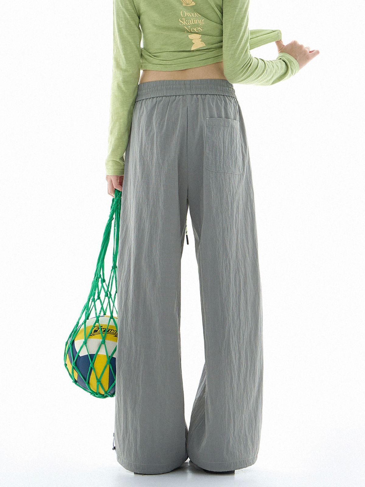 Shadetrek - Unisex Lightweight & Reflective Color-Block Wide-Leg Pants