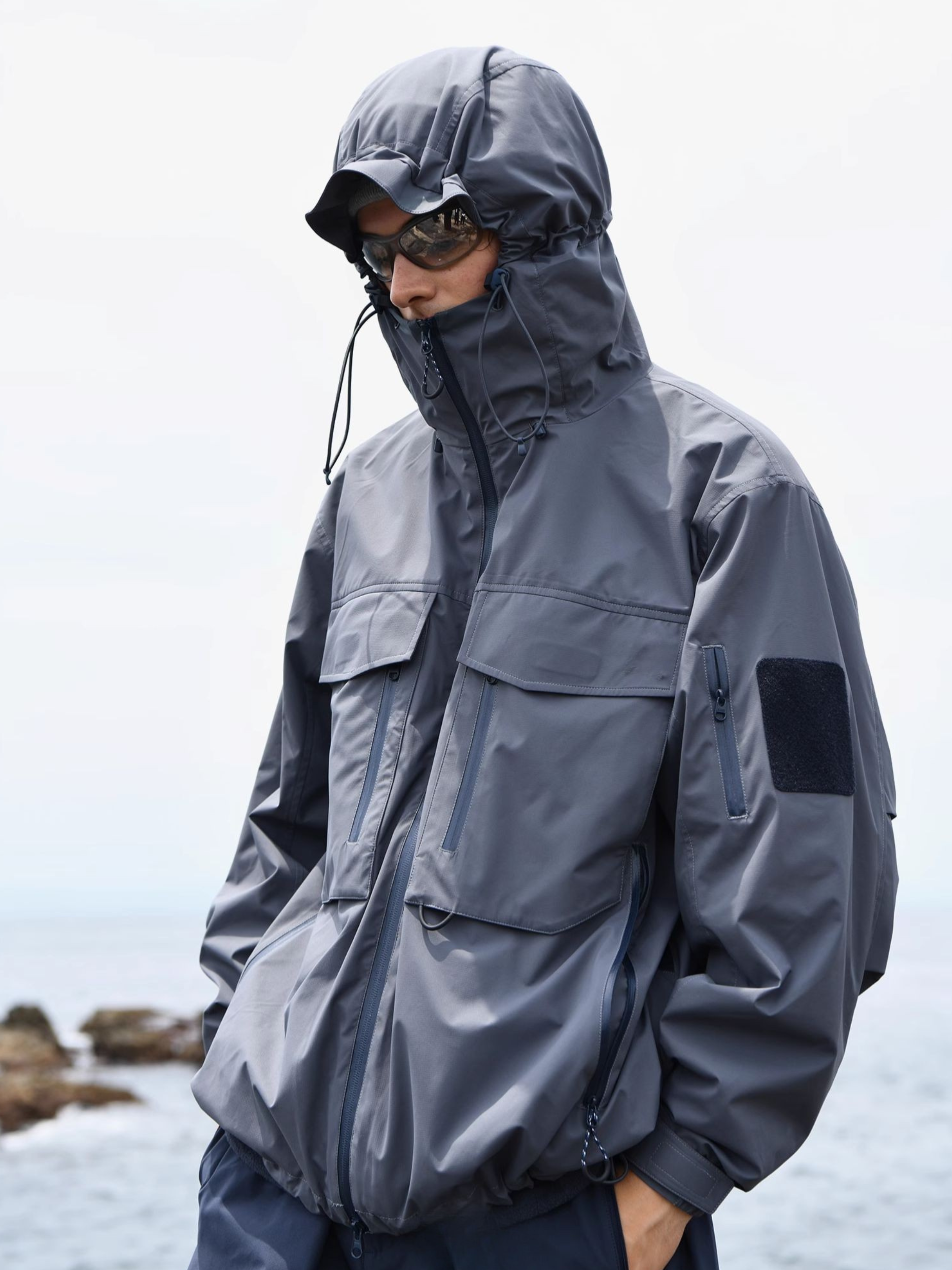 CanyonLife - Unisex Hard Shell Waterproof Outdoor Jacket