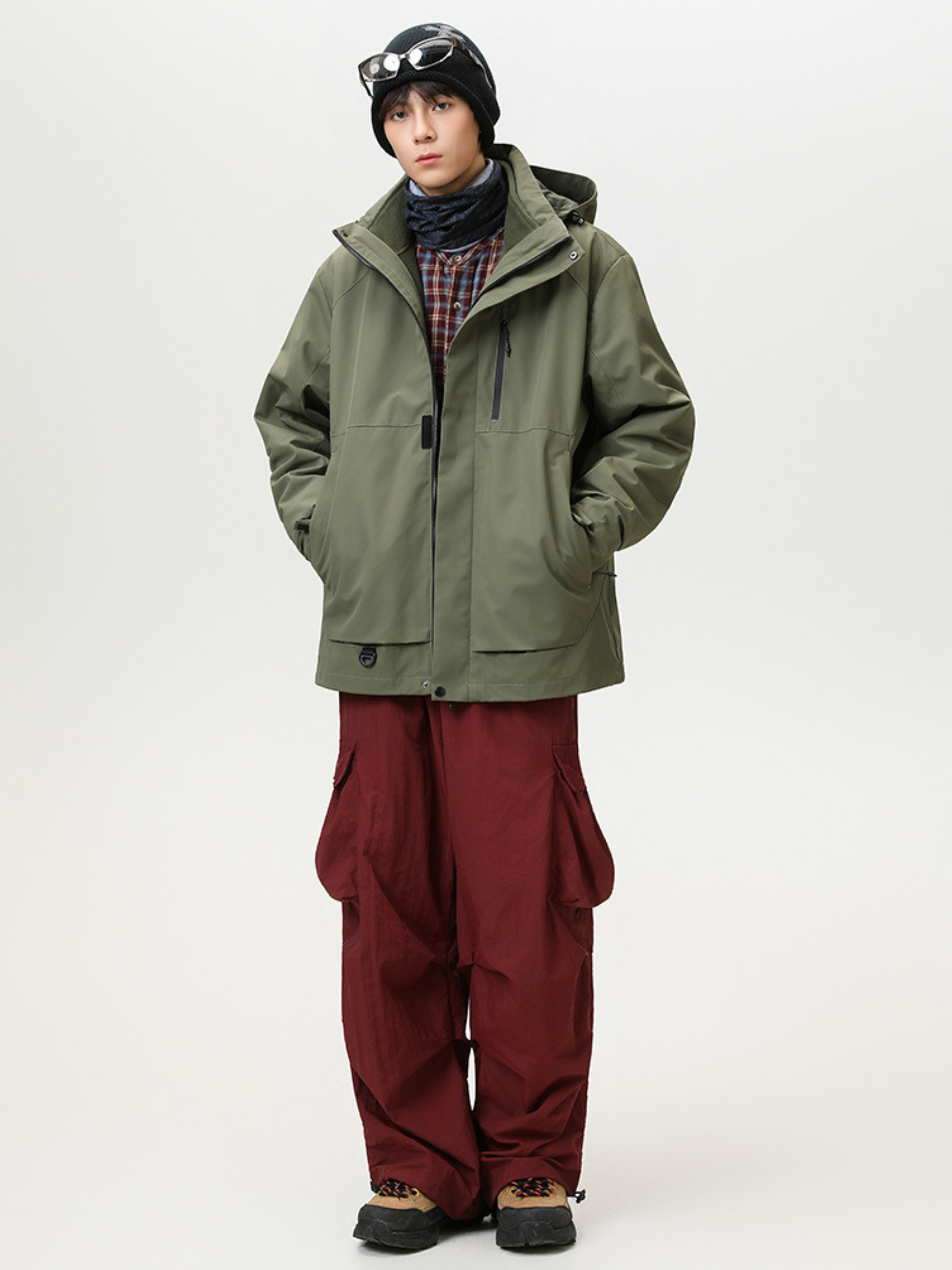 Spirewood - Unisex 3-in-1 Detachable Utility Jacket