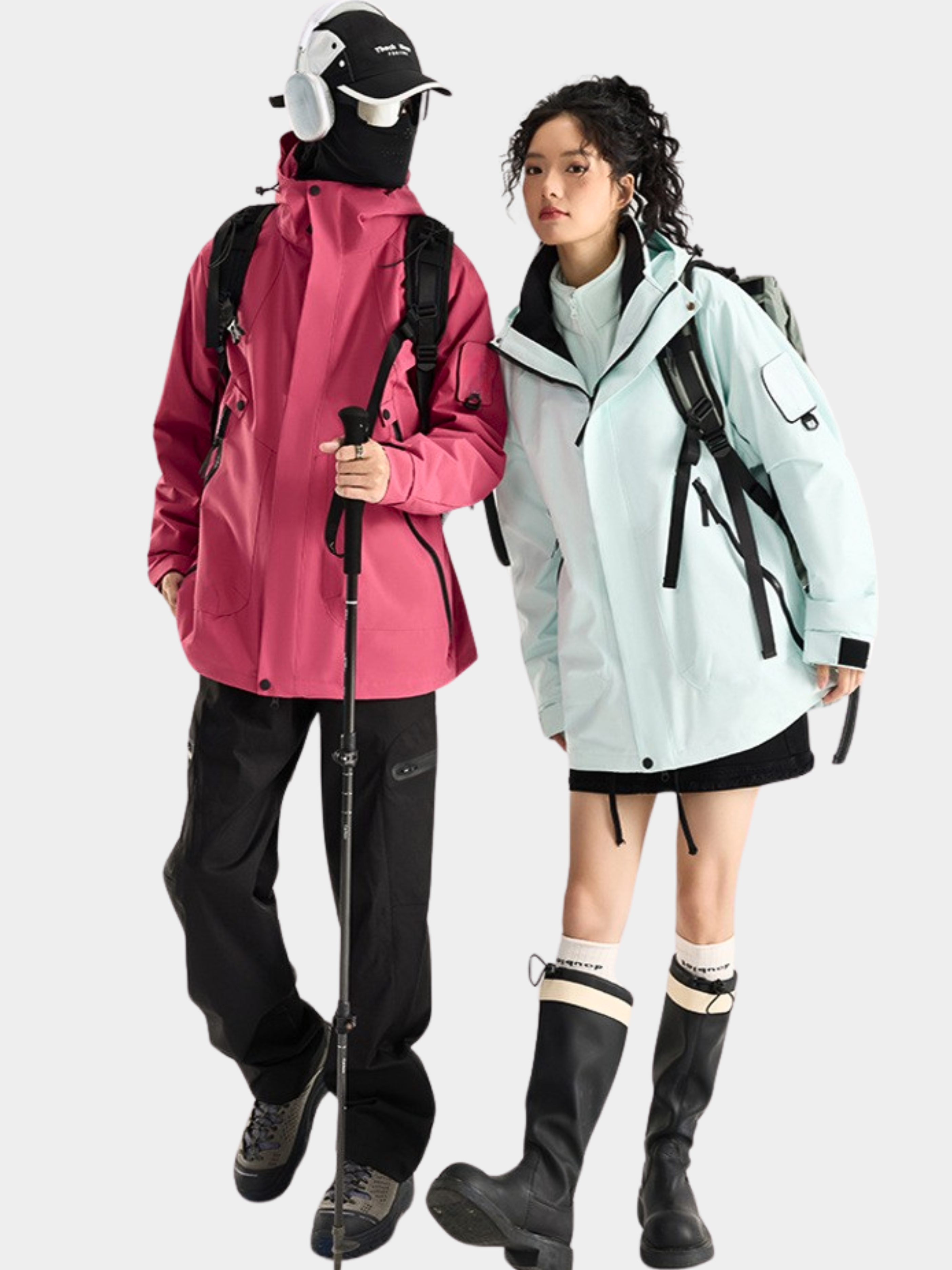 Ascent - Unisex Windproof Waterproof 3-in-1 Jacket