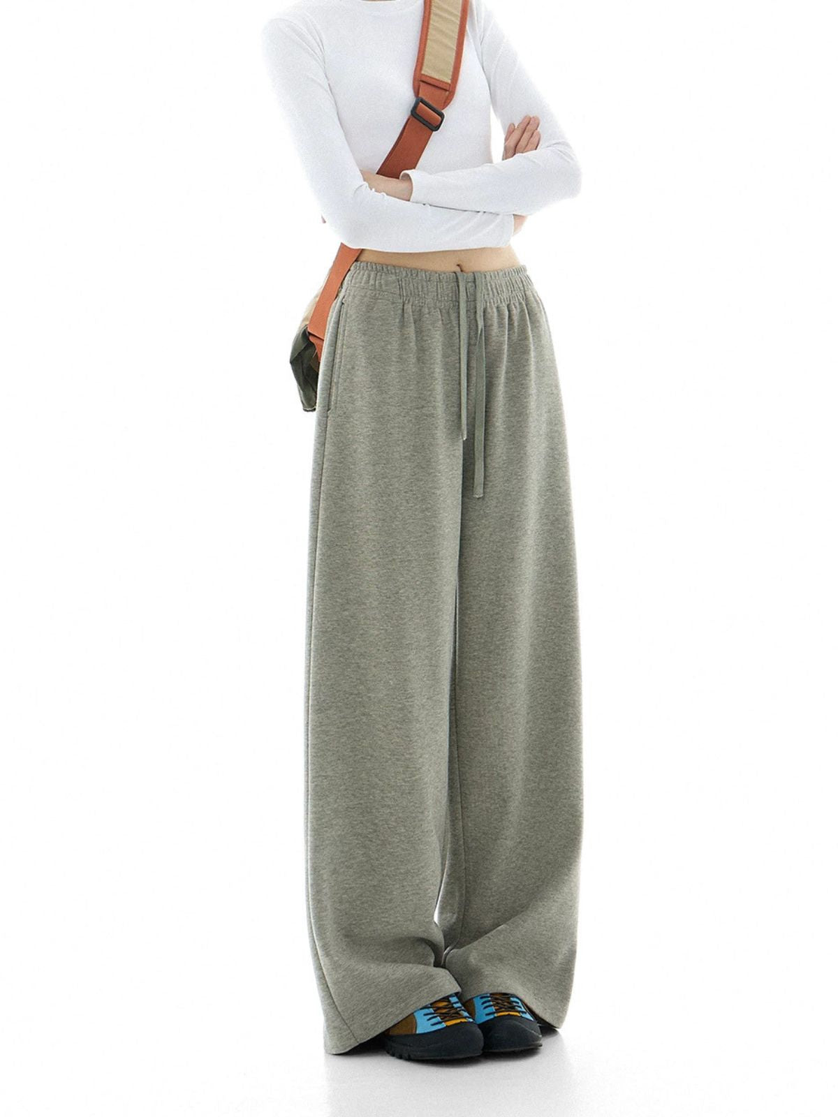 Nightsummit - Women's Soft & Smooth Draped Straight-Leg Sweatpants