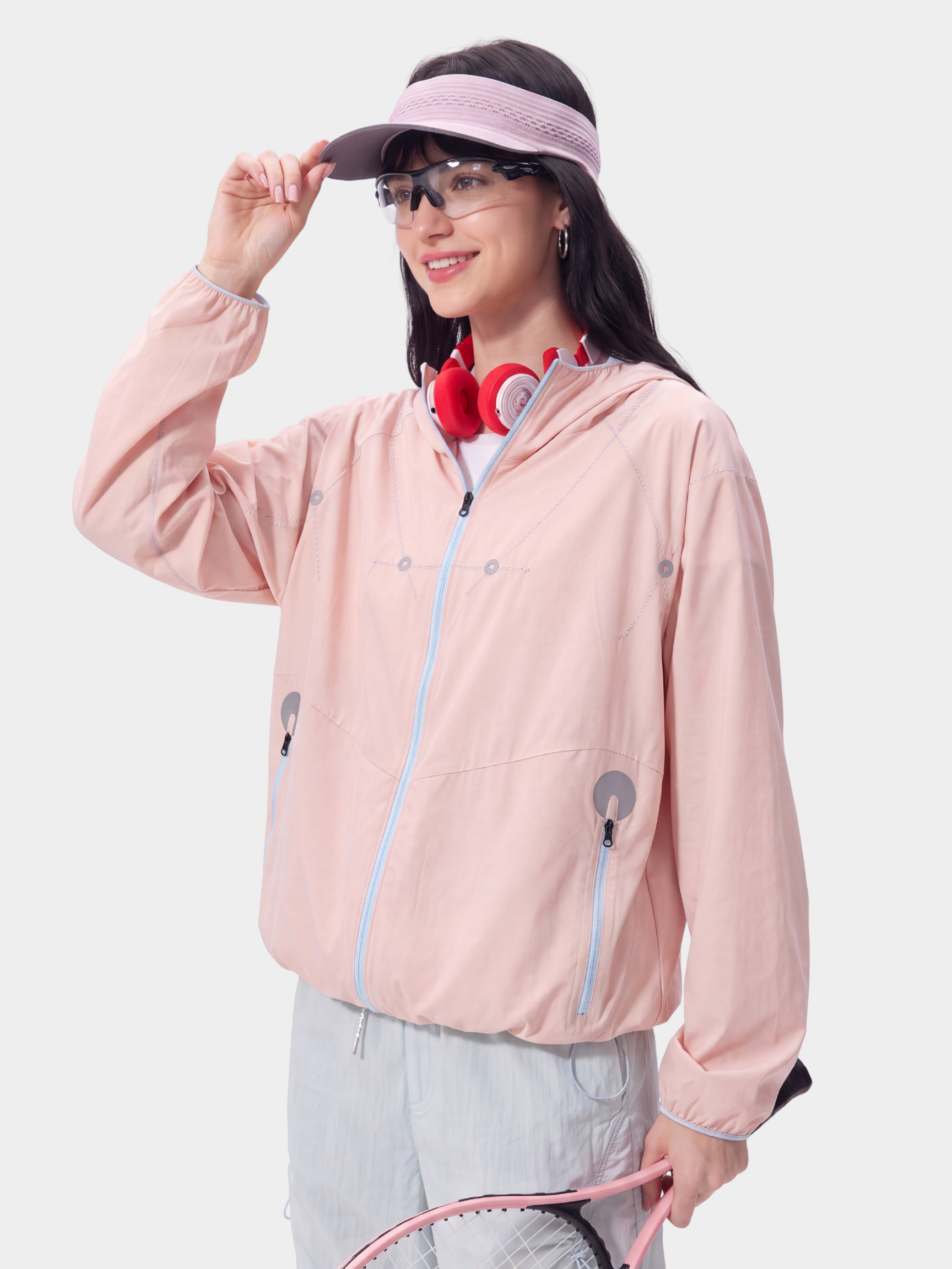 SunHush - Women's UPF 50+ Lightweight Breathable Sun Protection Jacket