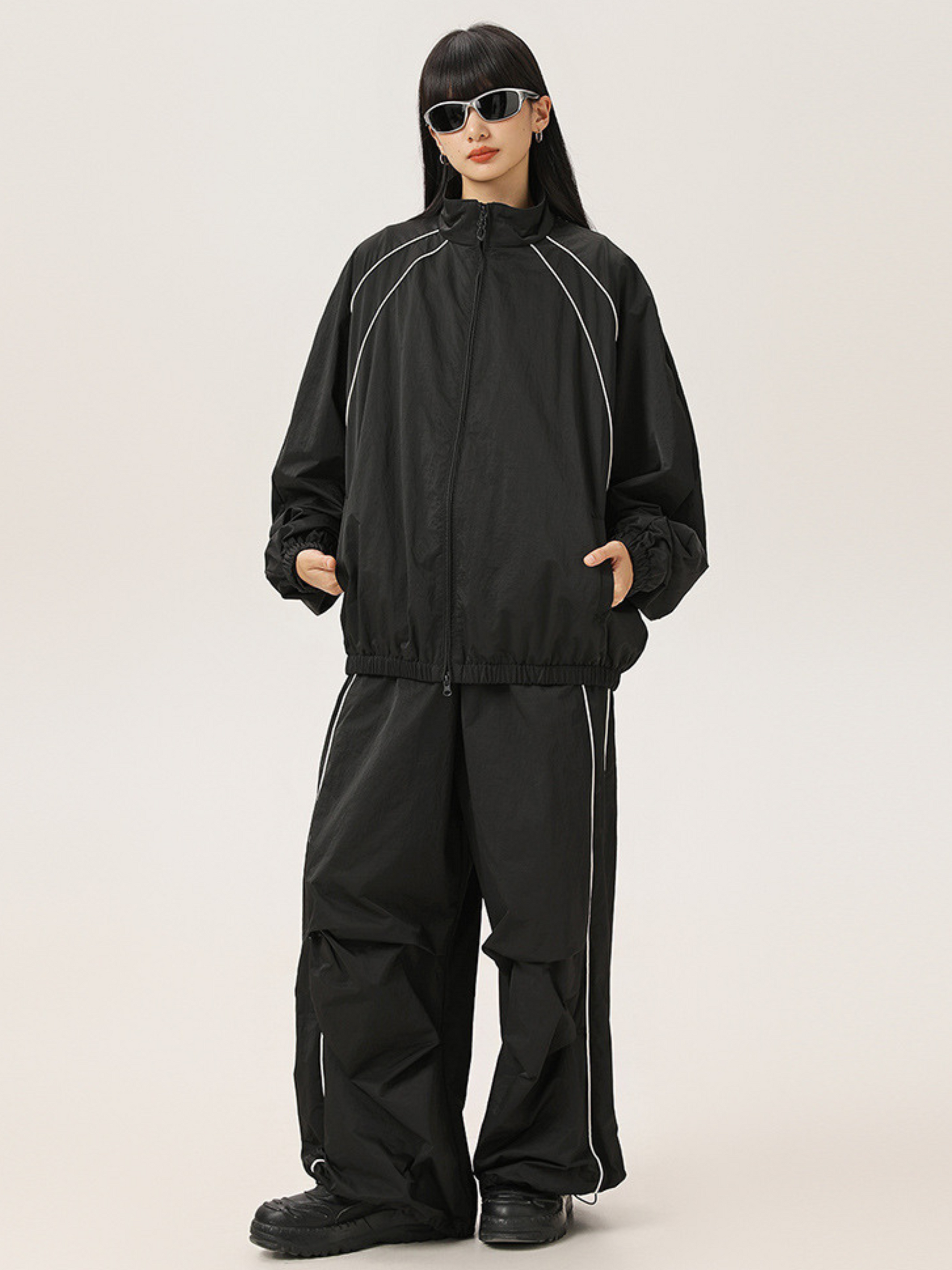 EaglePath - Unisex Ultra-Loose Paratrooper Pants for Camping & Urban Wear GONGGAR SPORTS