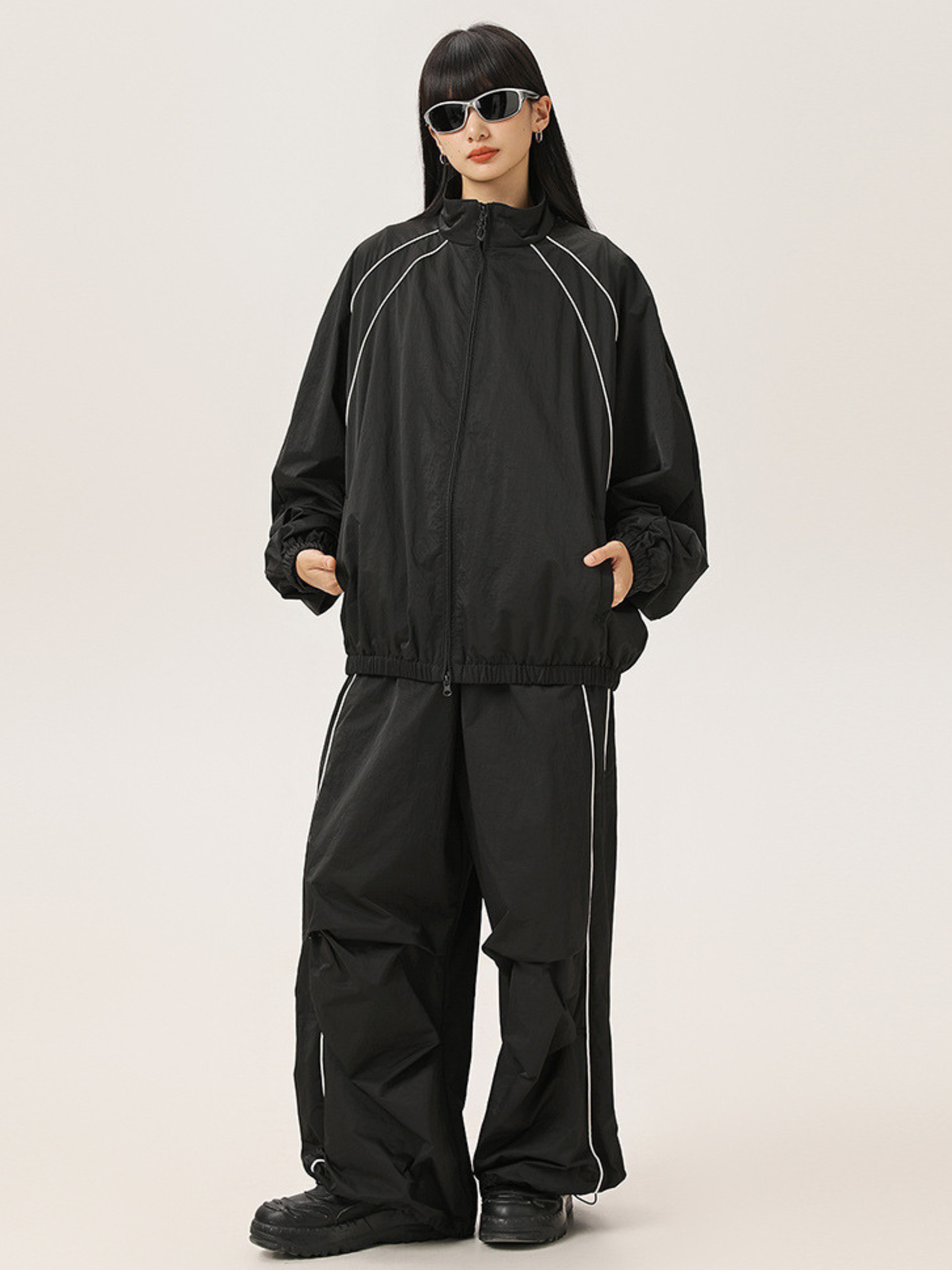 EaglePath - Unisex Ultra-Loose Paratrooper Pants for Camping & Urban Wear GONGGAR SPORTS