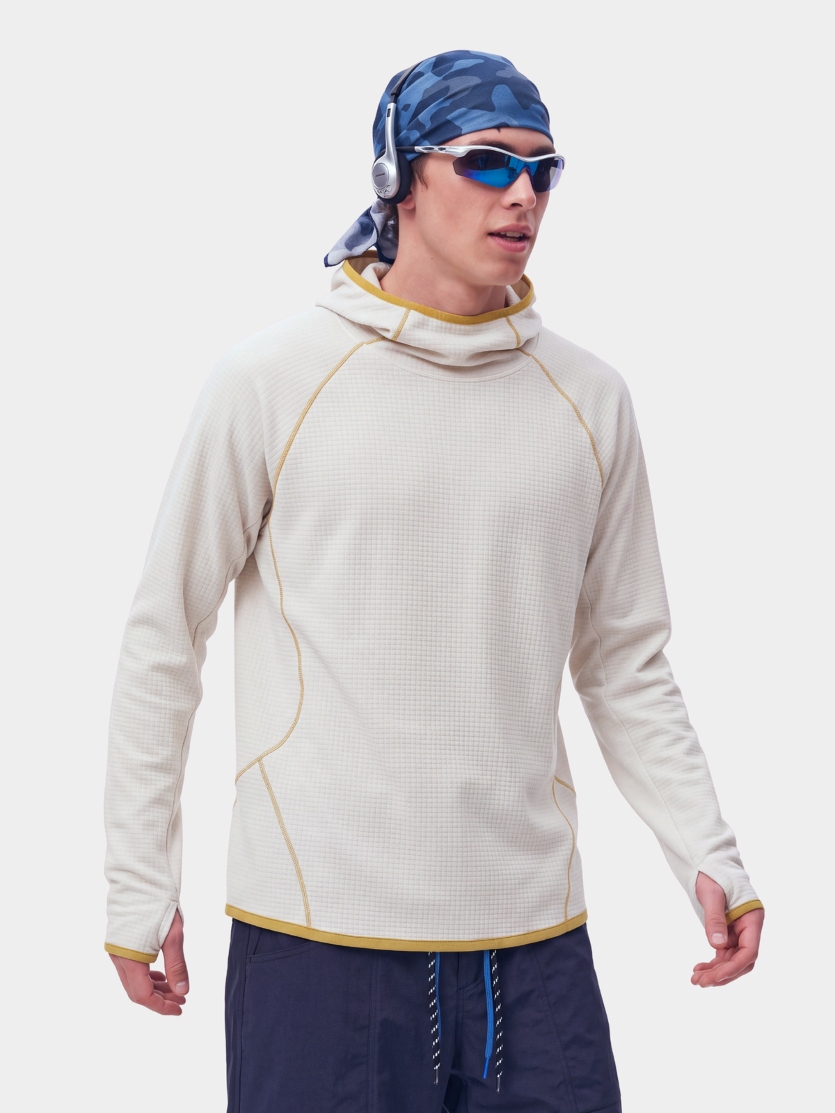 EmberDrift - Unisex Lightweight Thermal Air-Fleece Hooded Sweatshirt