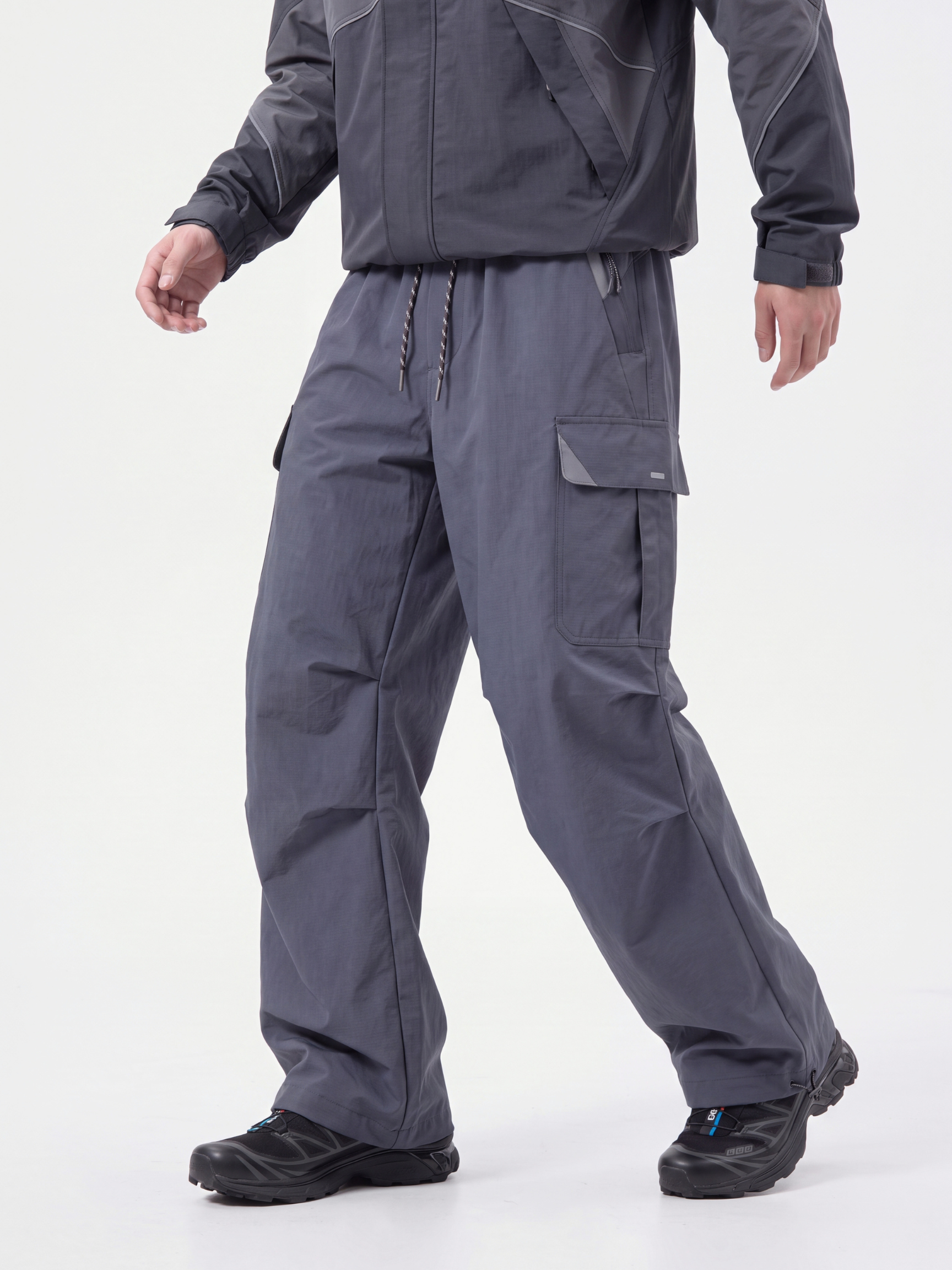 GloomVeil - Unisex Water-Repellent Lightweight Cargo Shell Pants