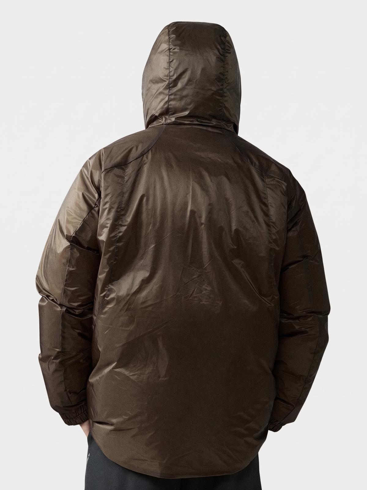 Dawntrail - 90% White Duck Down Hooded Insulated Jacket
