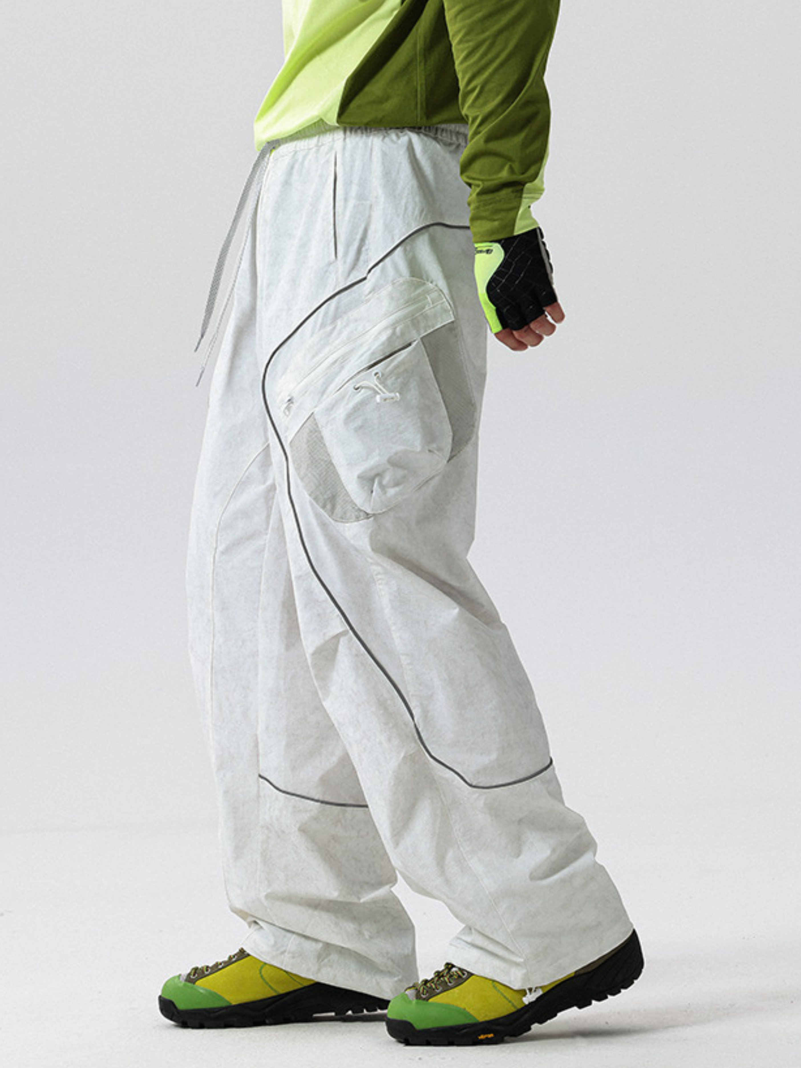 FireClip - Men's Water-Repellent Mud-Dye Utility Cargo Pants
