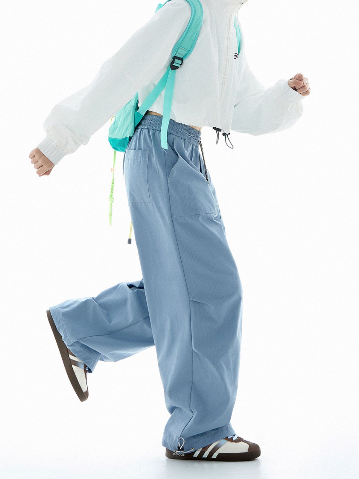 Spireclimb - Wind-Resistant Straight-Leg Paratrooper Pants