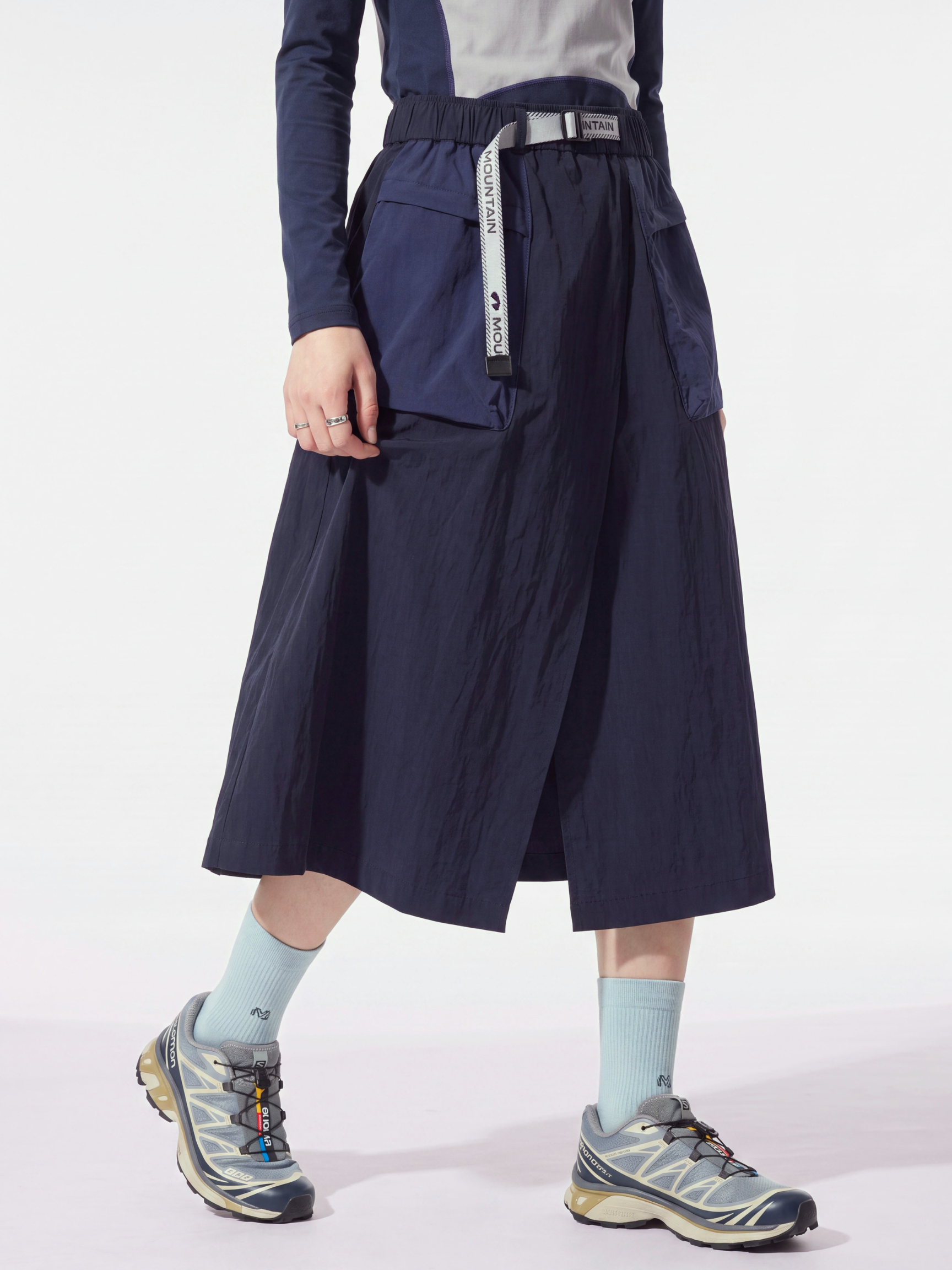 FloatDual - Women's Water-Repellent Quick-Dry Color-Block Outdoor Skirt