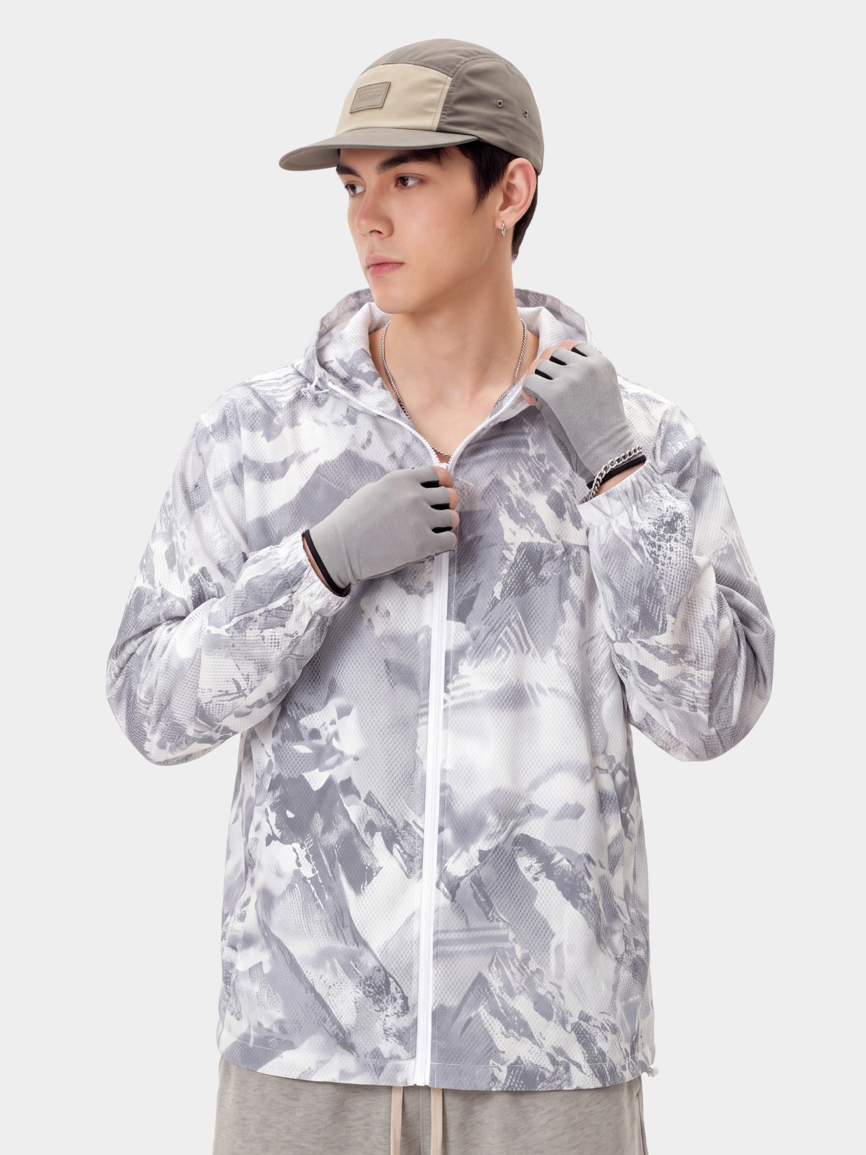 RayVeil - Men's UPF 100+ Lightweight Cooling Sun Protection Jacket