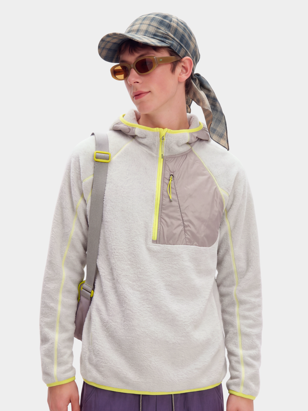 LiteDrift - Unisex Lightweight Textured Fleece Hooded Sweatshirt