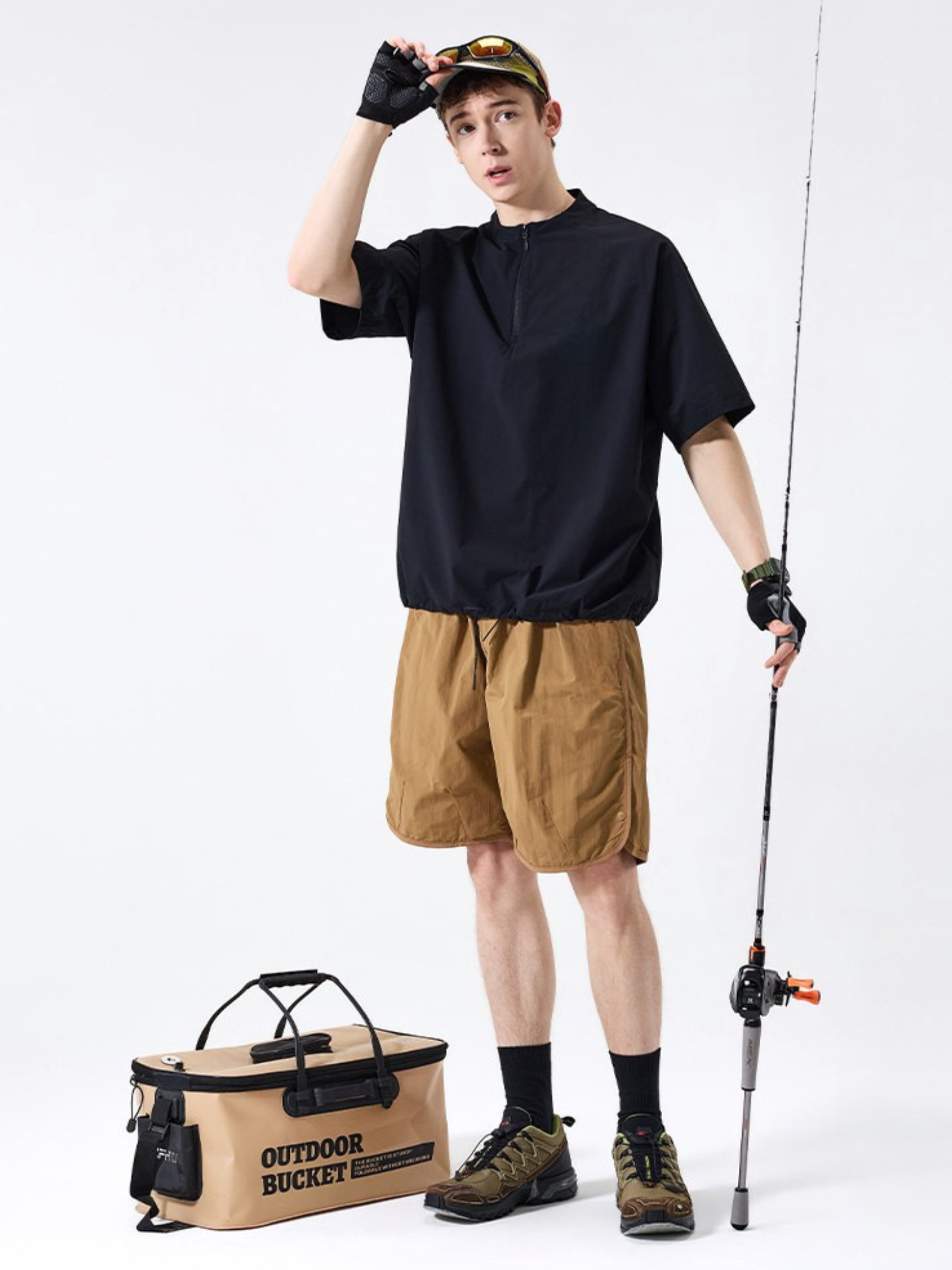 VentFlow - Moisture-Wicking Half-Zip Quick-Dry T-Shirt