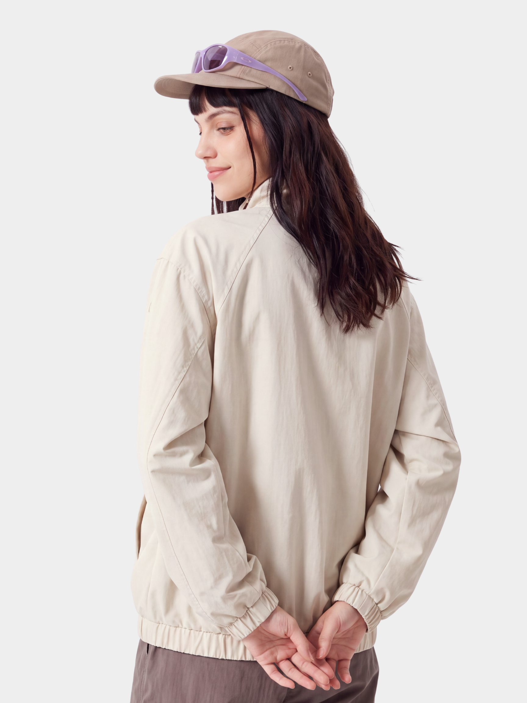 SkyVeil - Lightweight Water-Repellent Stand Collar Jacket