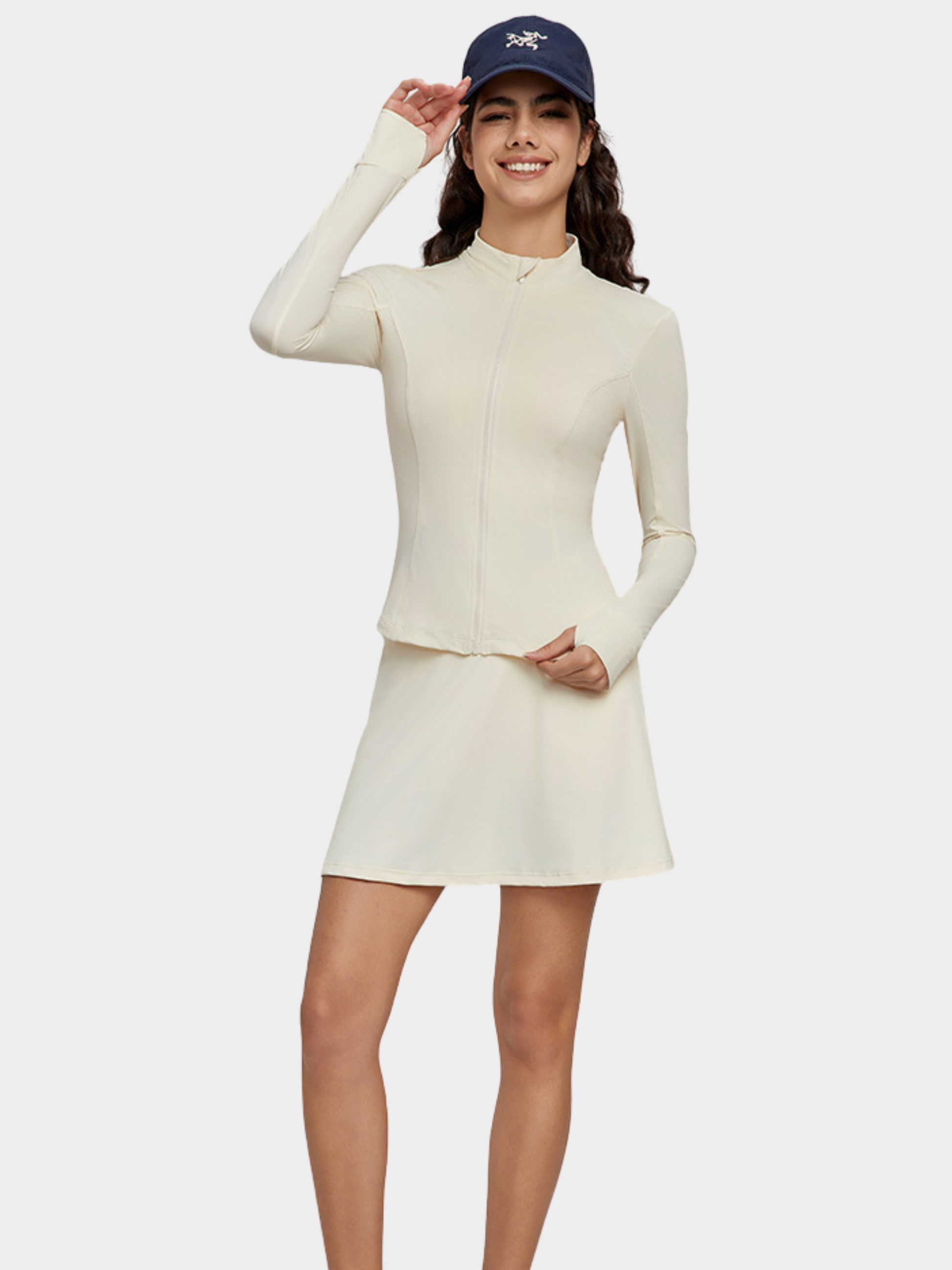 MesaDrop - UPF50+ Raw Yarn Cooling Slim-Fit Sun Protection Jacket GONGGAR SPORTS