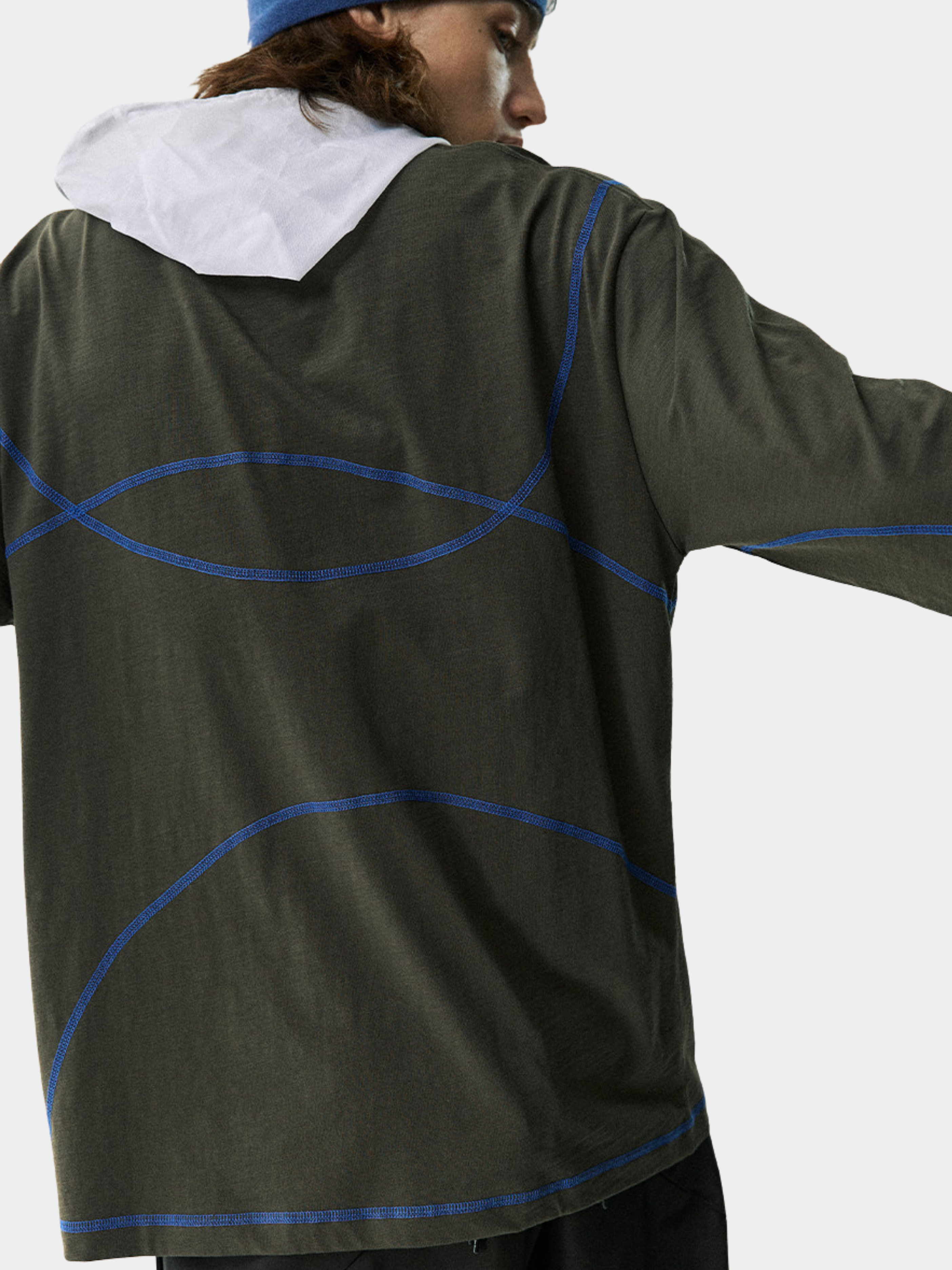 Glacialwind - Unisex Slub Cotton Breathable Running Long Sleeve