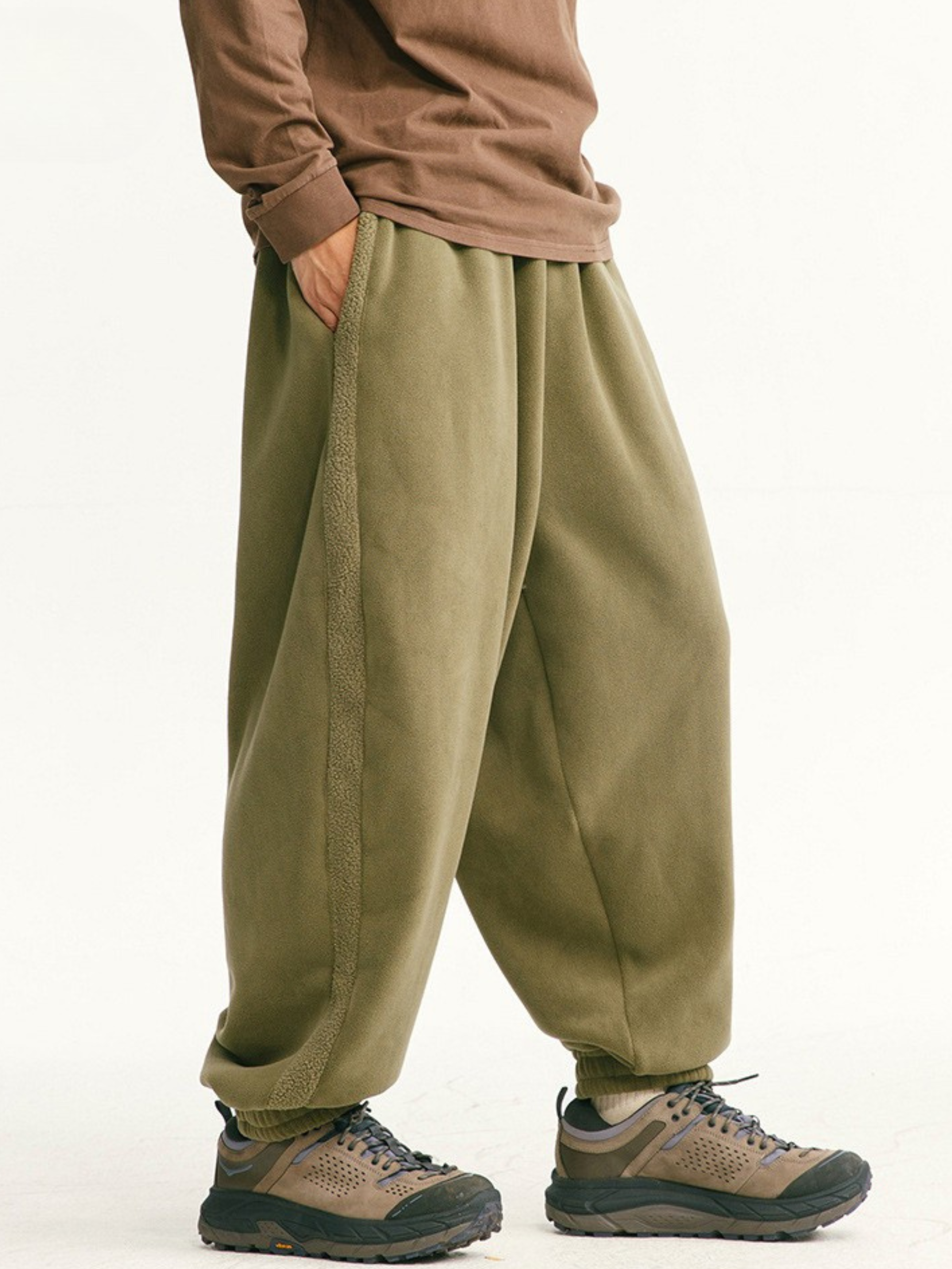 FoxPoint - Unisex Heavyweight Teddy Fleece Jogger Pants