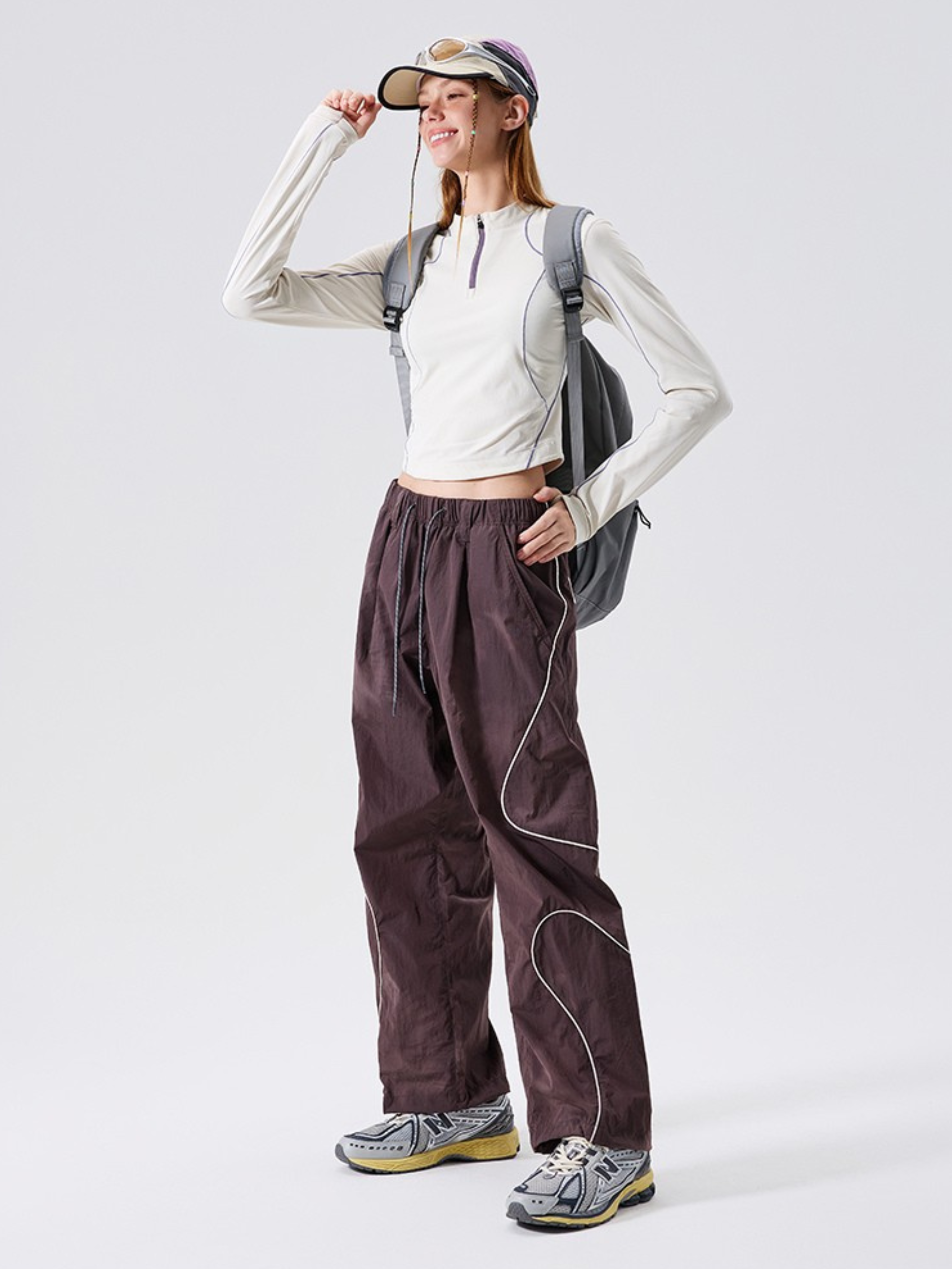 Windwalker - Unisex Reflective Striped Quick-Dry Paratrooper Pants