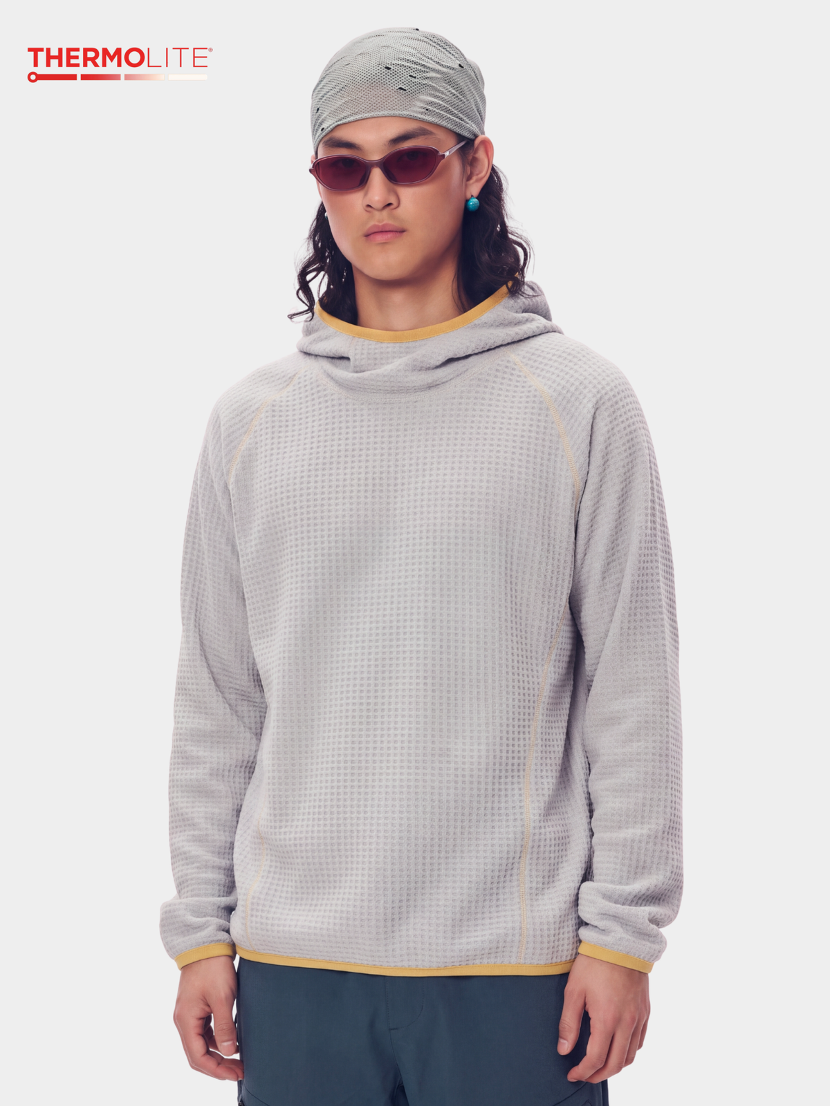 AlpineCrest - Thermolite® Air-Fleece Thermal Hooded Sweatshirt
