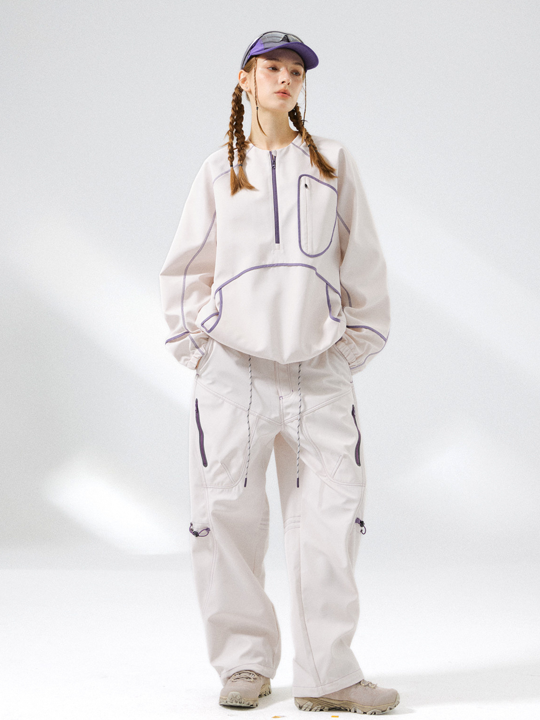 Feather - Functional Wind-Resistant Water-Repellent Pullover Jacket
